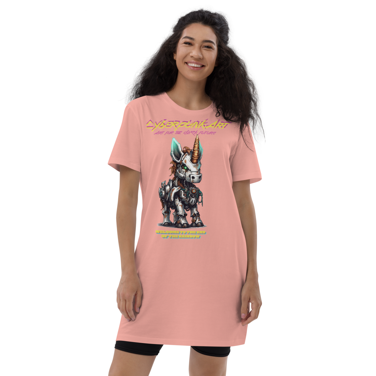 Mechacorn - Organic cotton t-shirt dress - Image 4