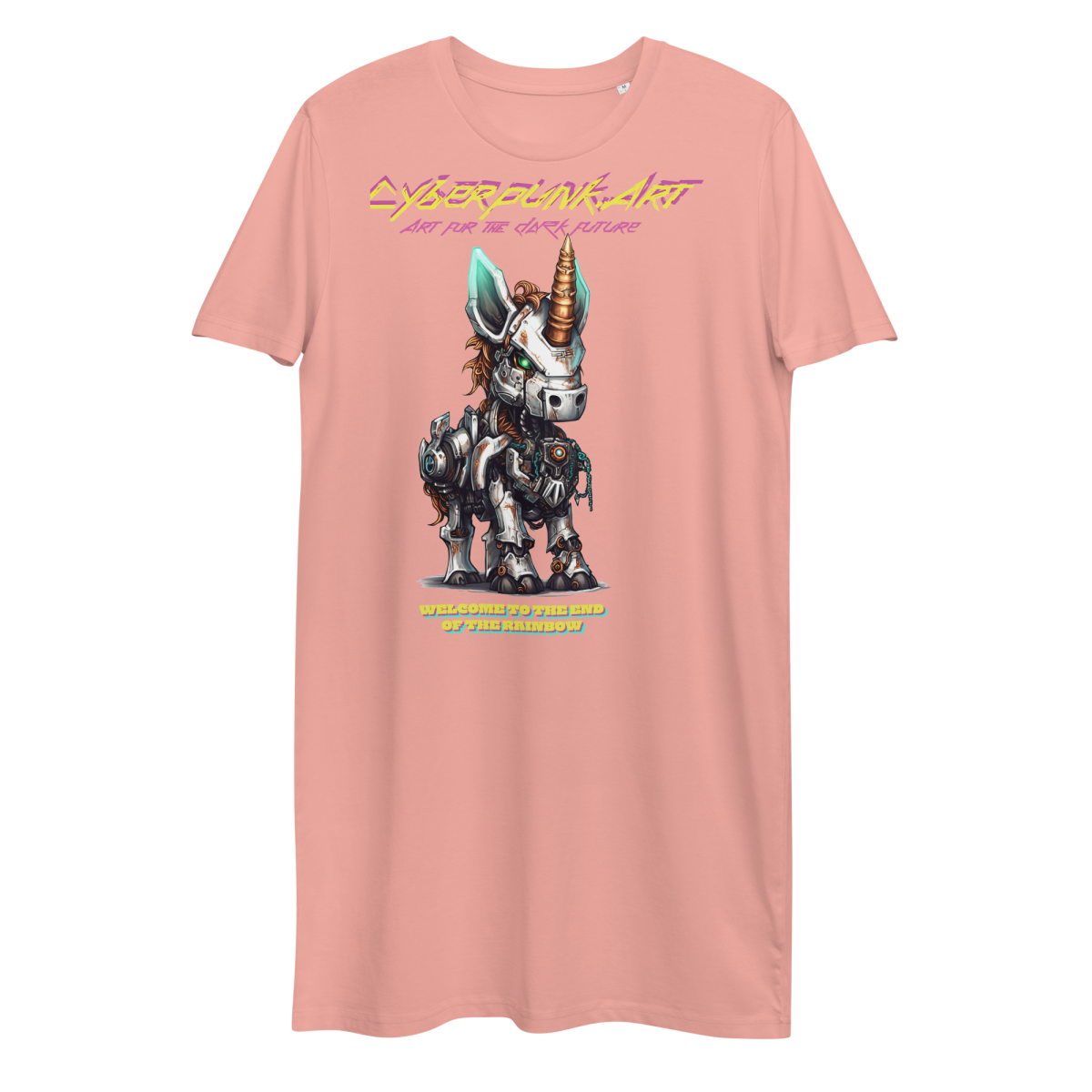 Mechacorn - Organic cotton t-shirt dress - Image 7