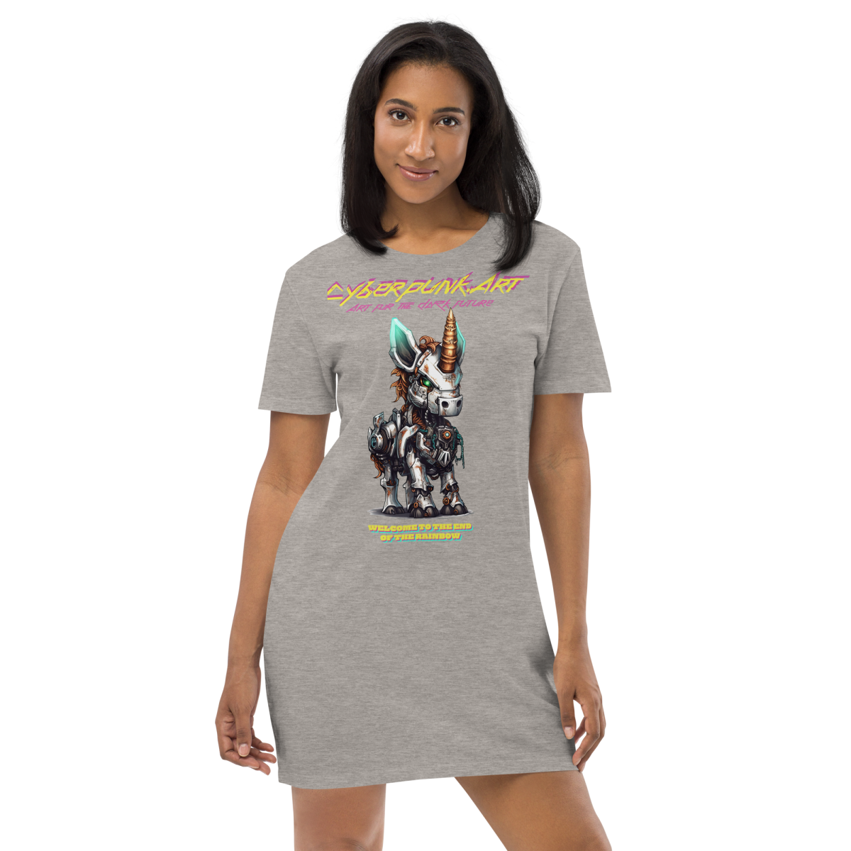 Mechacorn - Organic cotton t-shirt dress - Image 3