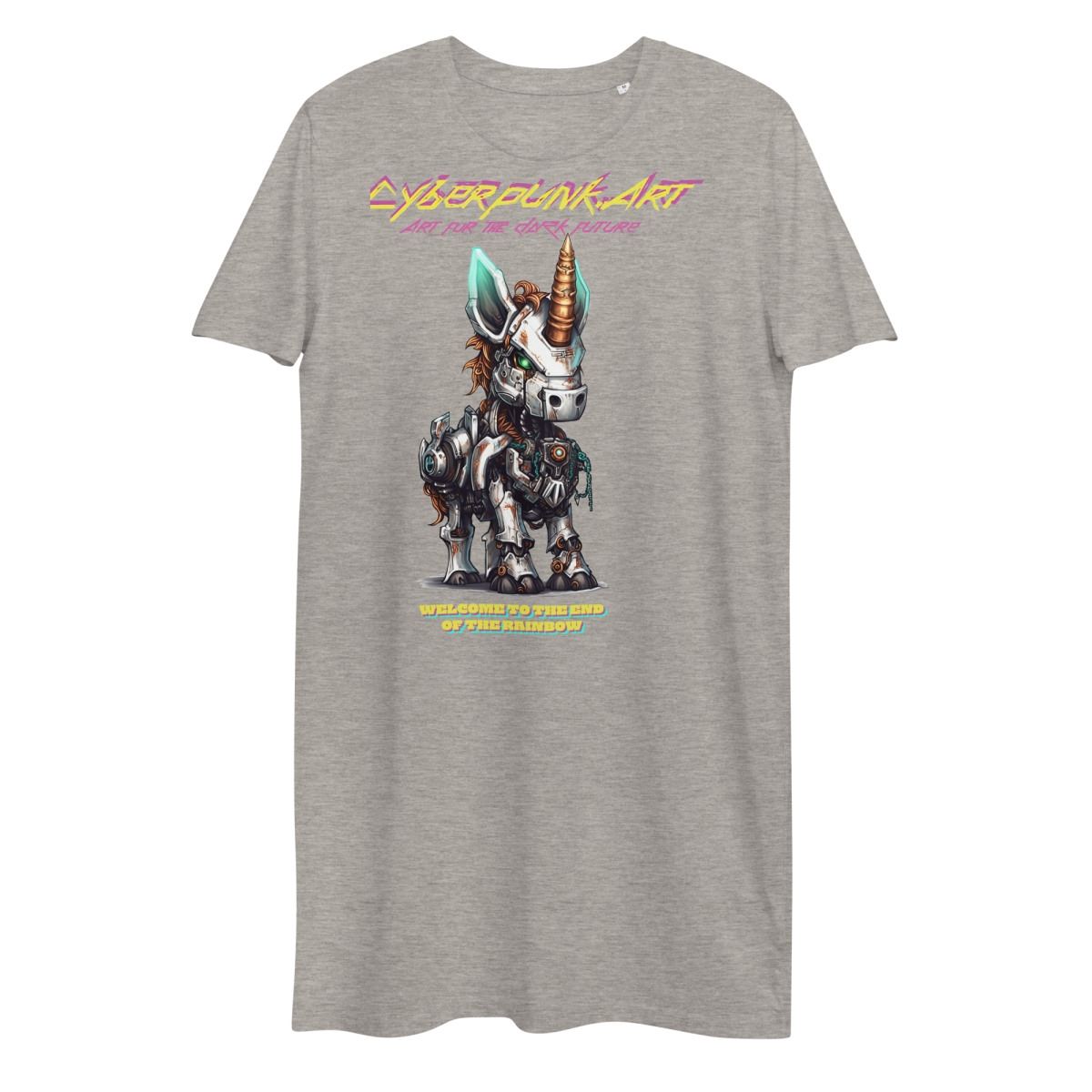 Mechacorn - Organic cotton t-shirt dress - Image 6