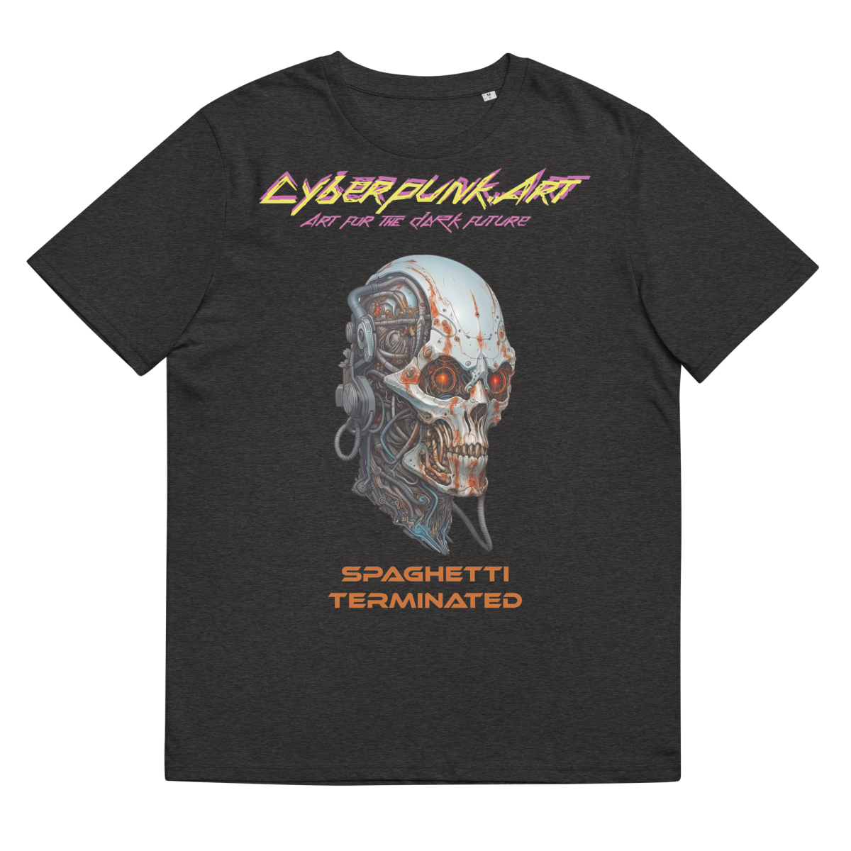 Hangry terminator - Unisex organic cotton t-shirt - Image 5