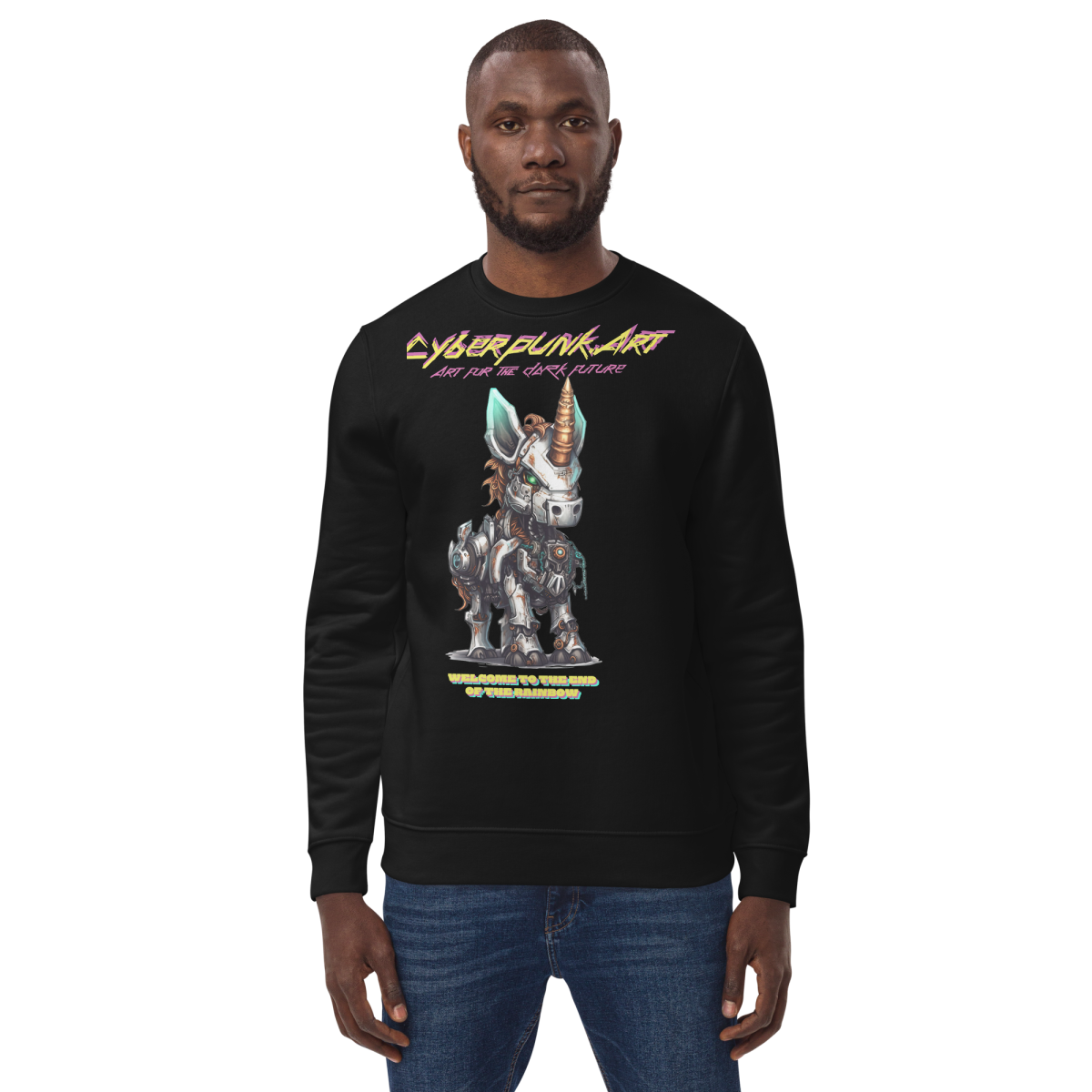 Mechacorn - Unisex eco sweatshirt