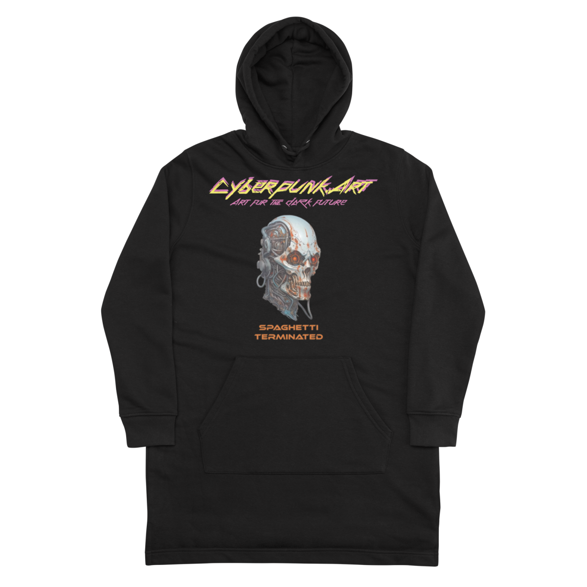 Hangry terminator - Hoodie dress - Image 2