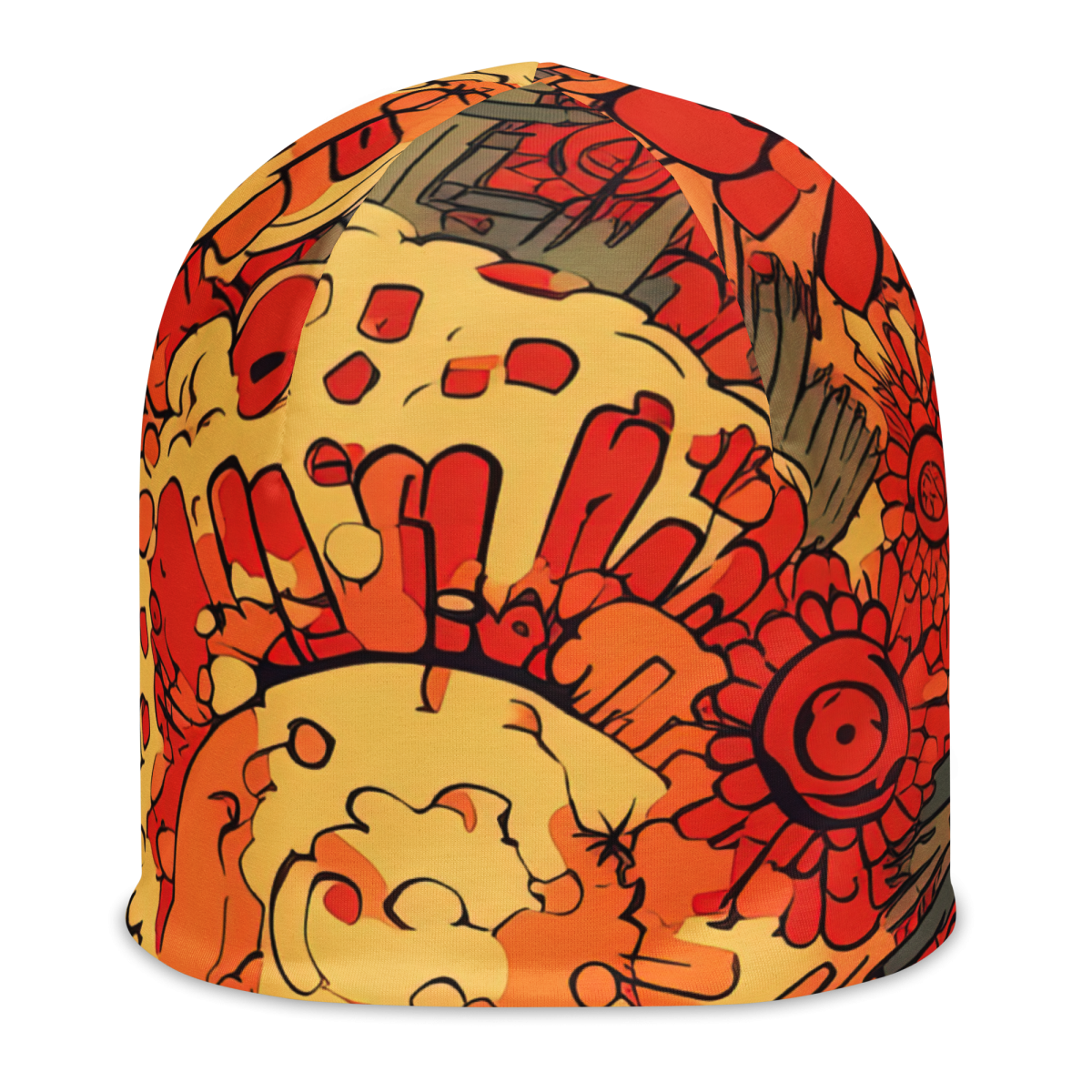 Fiery Fusion - Orange - Beanie