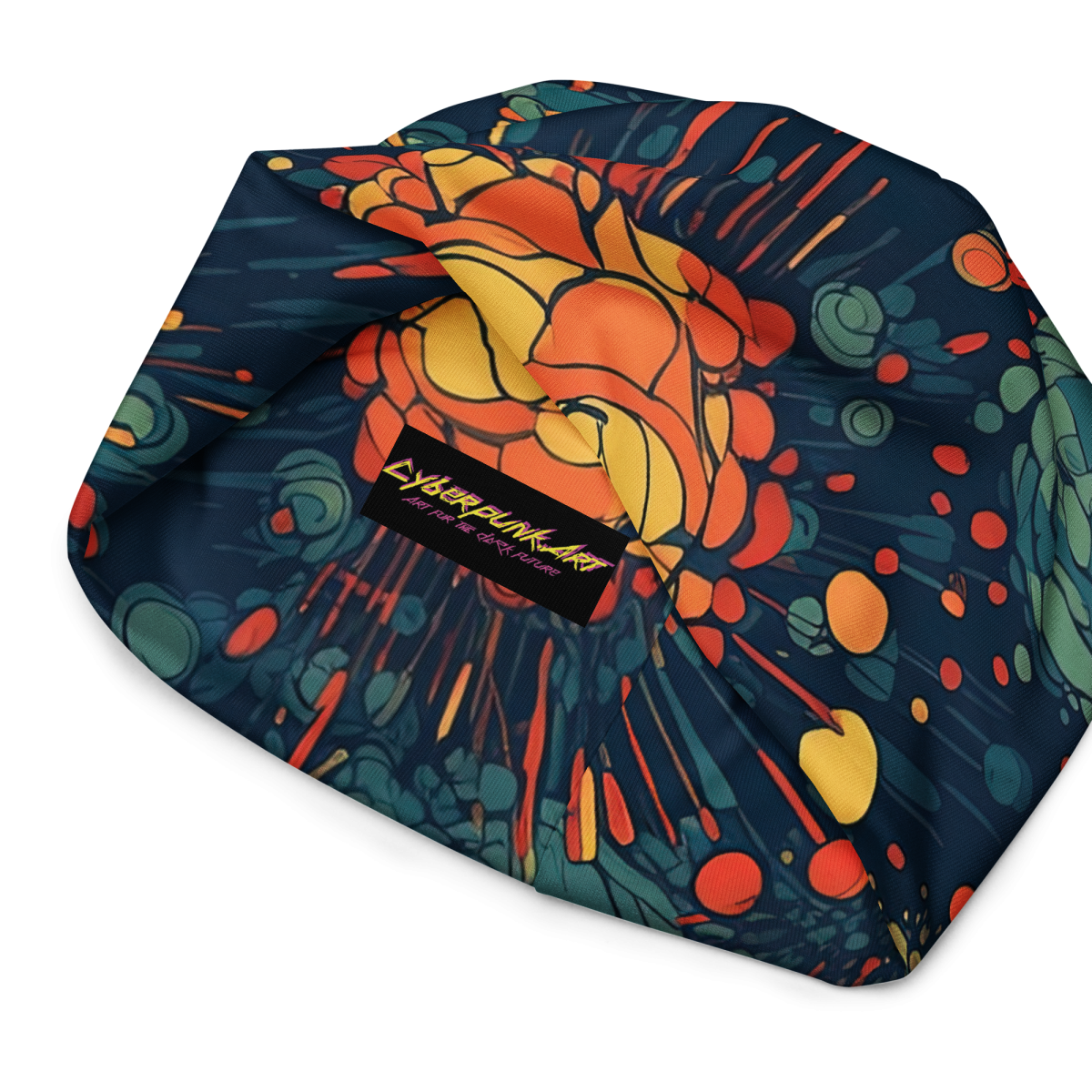 Subatomic Schism - Dark Blue Beanie - Image 6