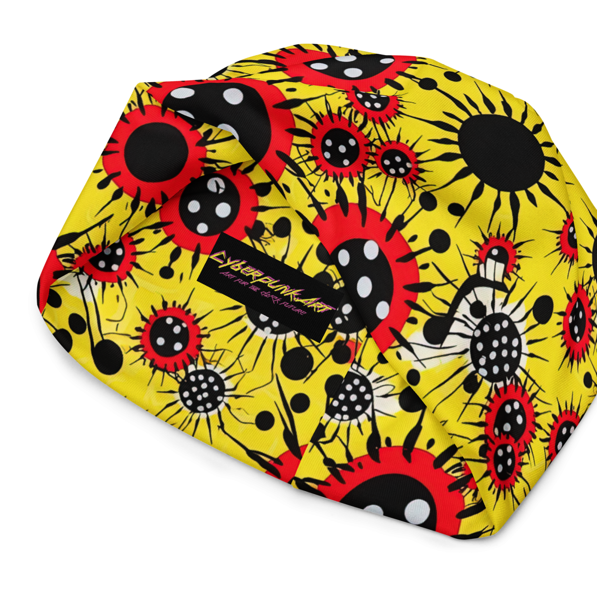 Virus Attack - Yellow/Red - Beanie - Image 6