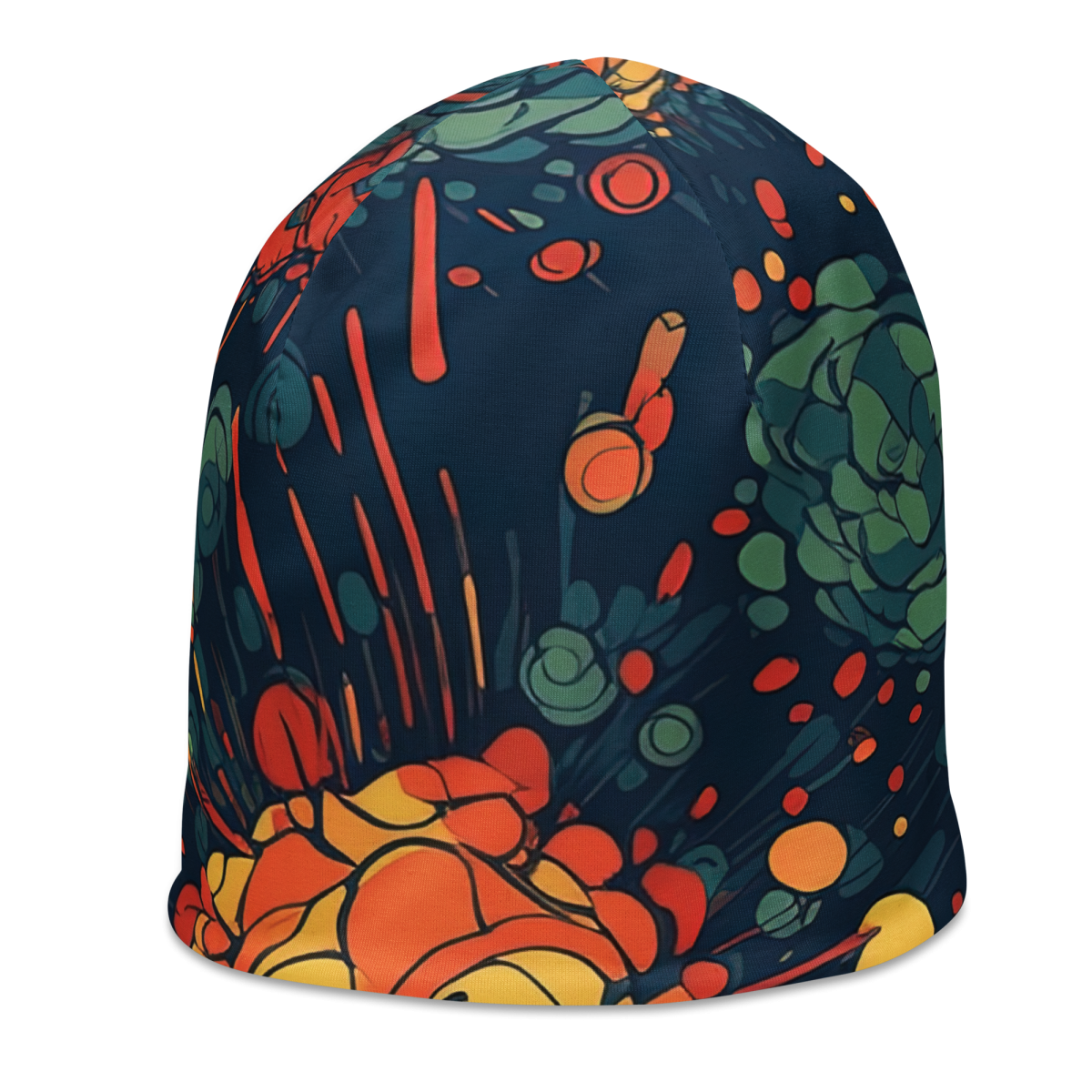 Subatomic Schism - Dark Blue Beanie - Image 4
