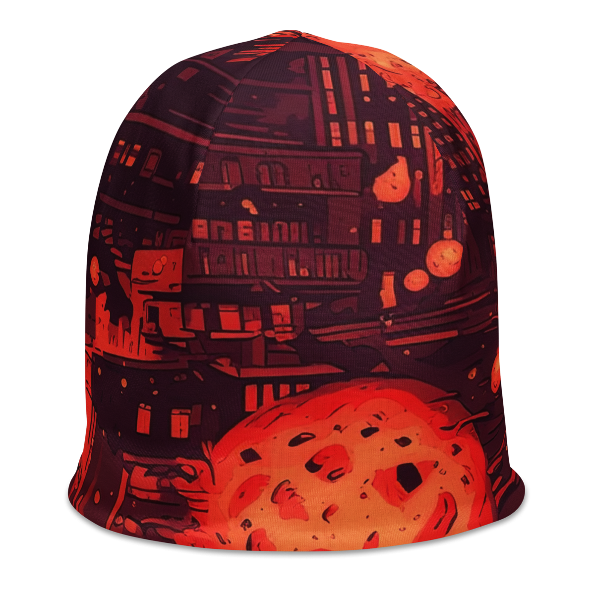 Meteor Strike - Red - Beanie - Image 3