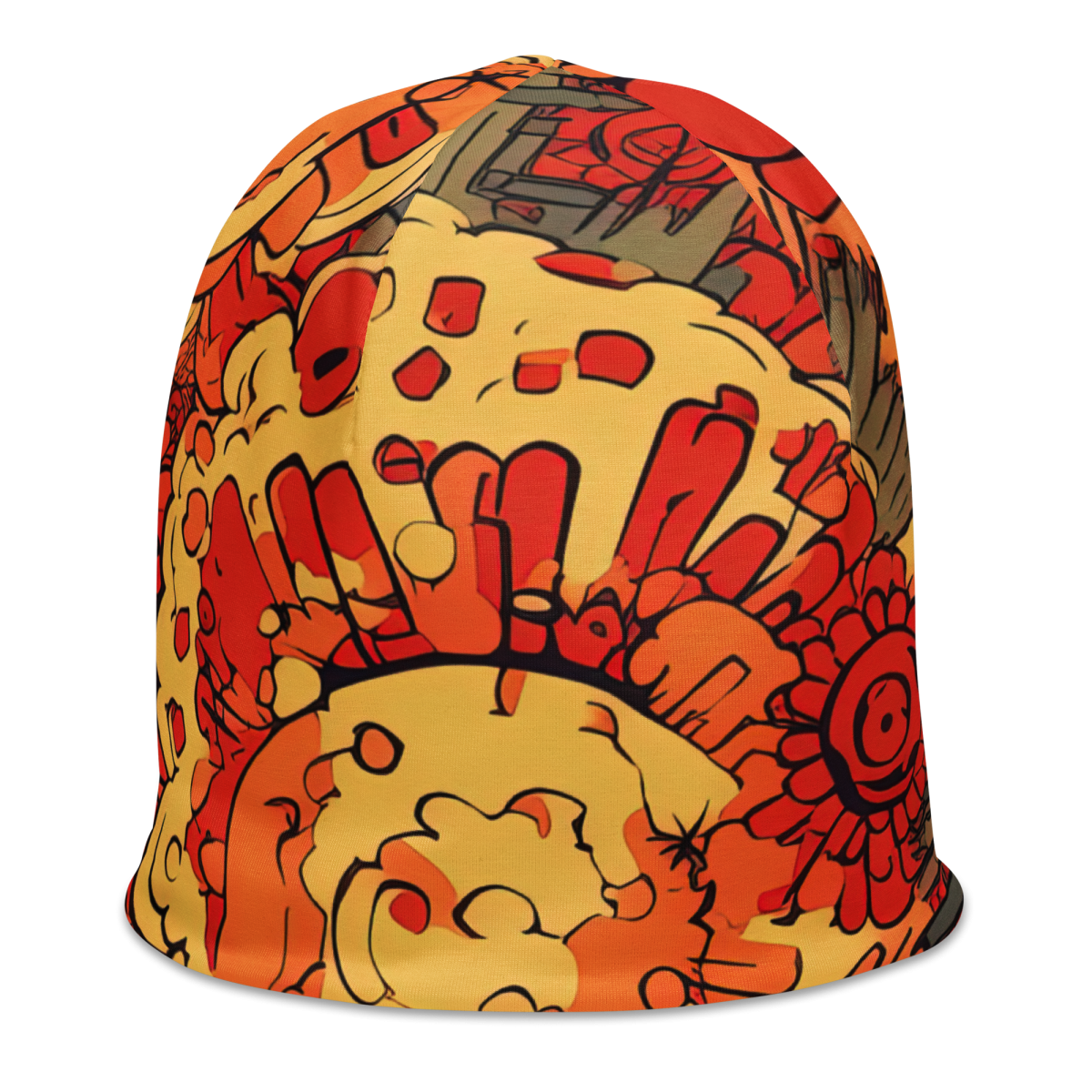 Fiery Fusion - Orange - Beanie - Image 3