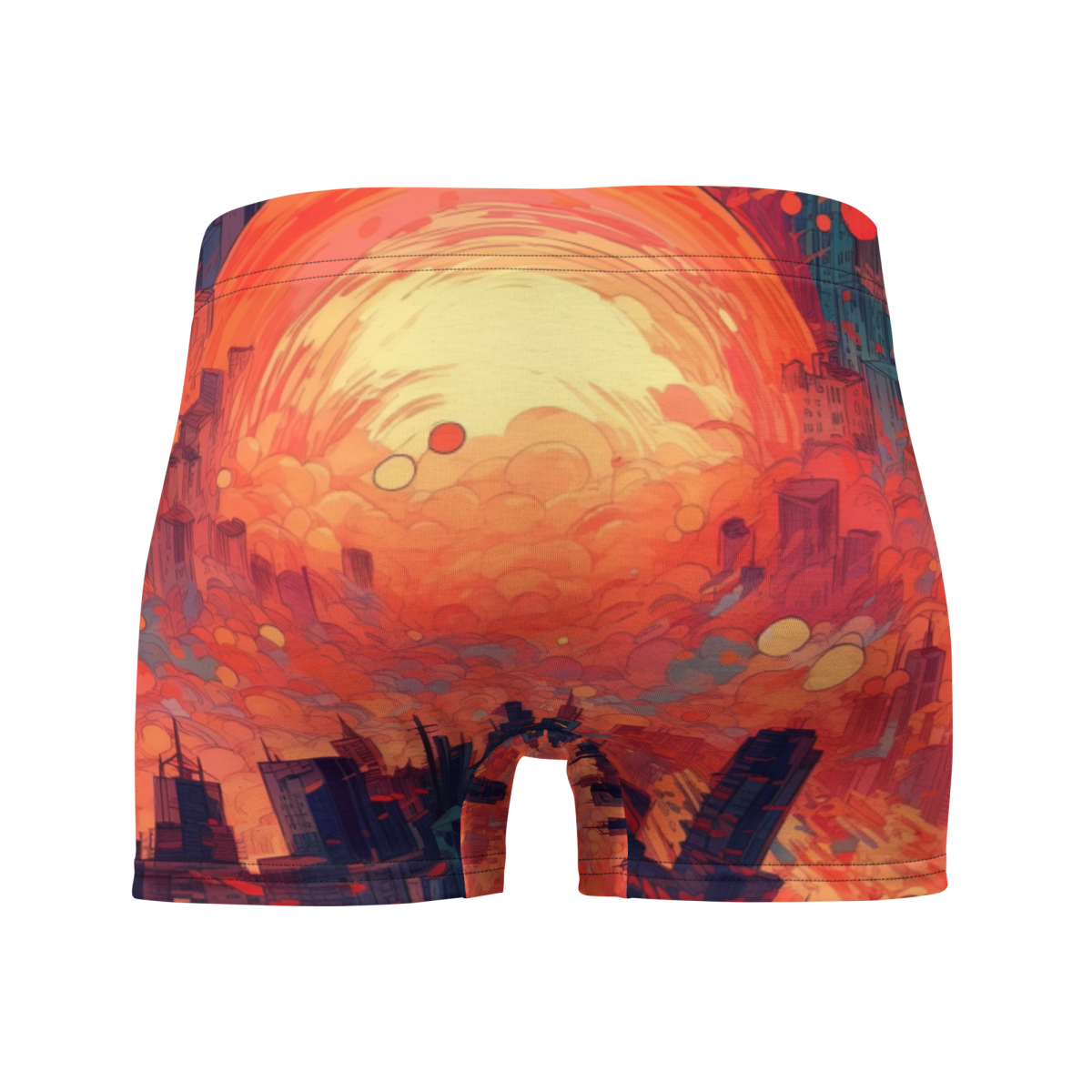 Fiery Dawn - Red/Black - Boxer Briefs - Image 2
