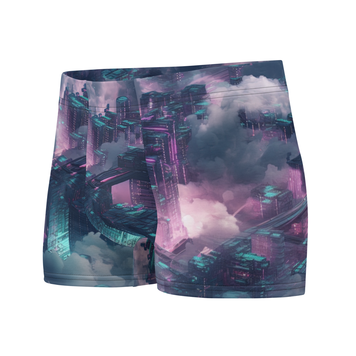Cloudy City - Blue/Magenta - Boxer Briefs - Image 5