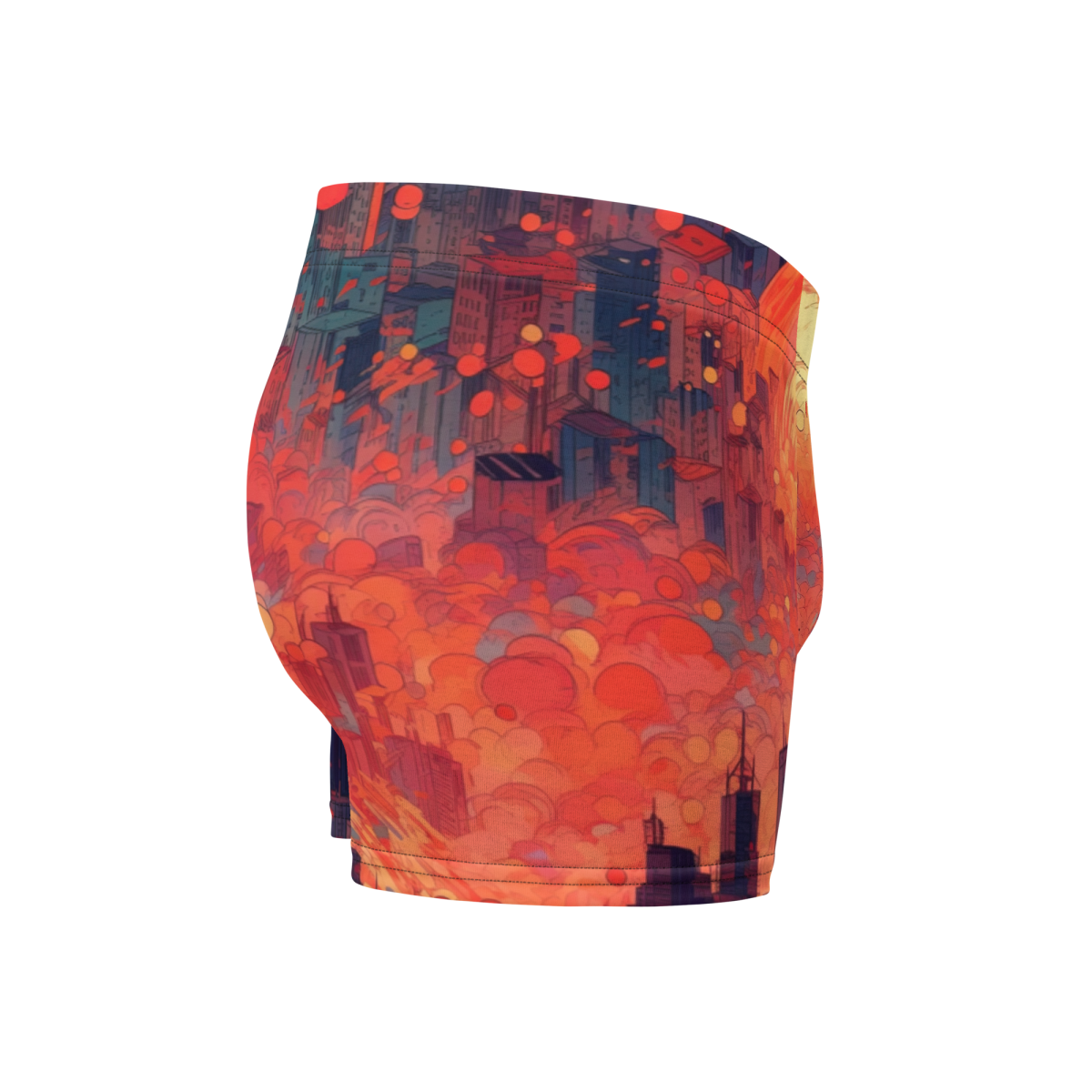 Fiery Dawn - Red/Black - Boxer Briefs - Image 3