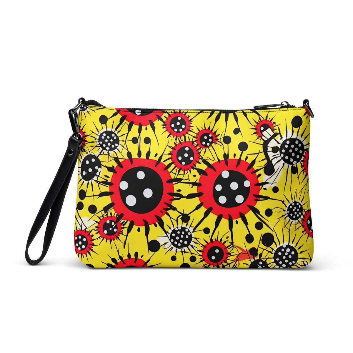 Virus Attack - Yellow/Red - Crossbody Bag - Image 3