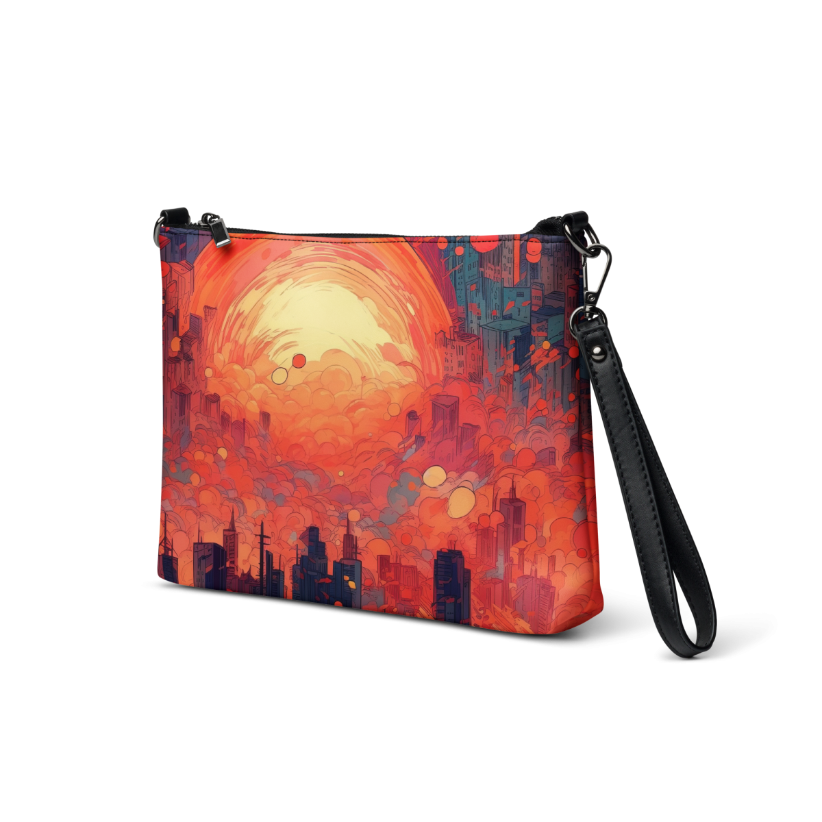 Fiery Dawn - Red/Black - Crossbody Bag - Image 2