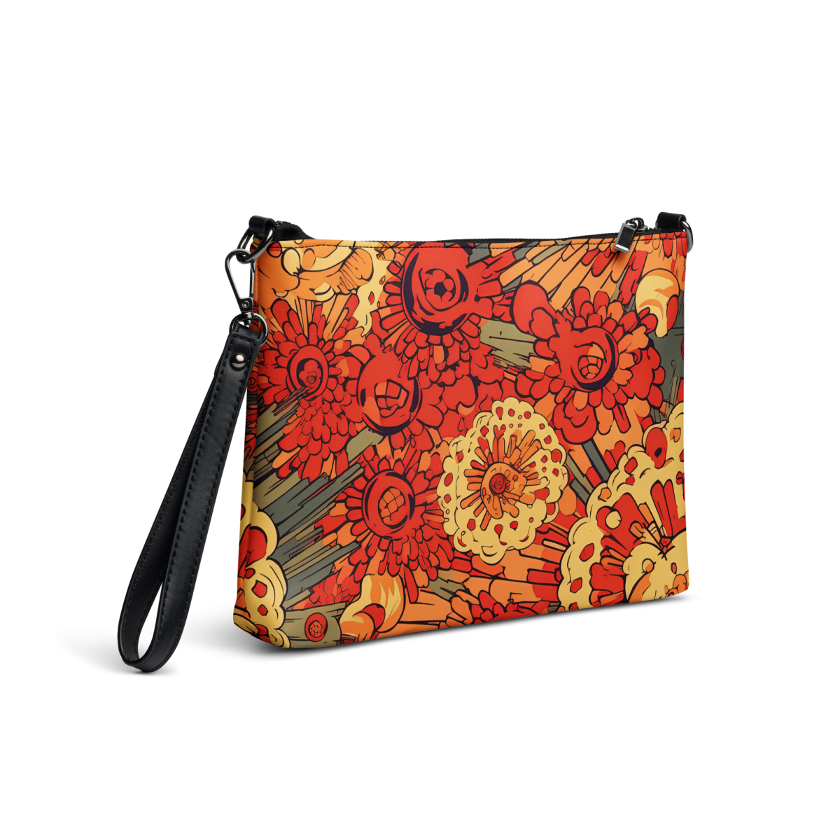 Fiery Fusion - Orange - Crossbody Bag - Image 4