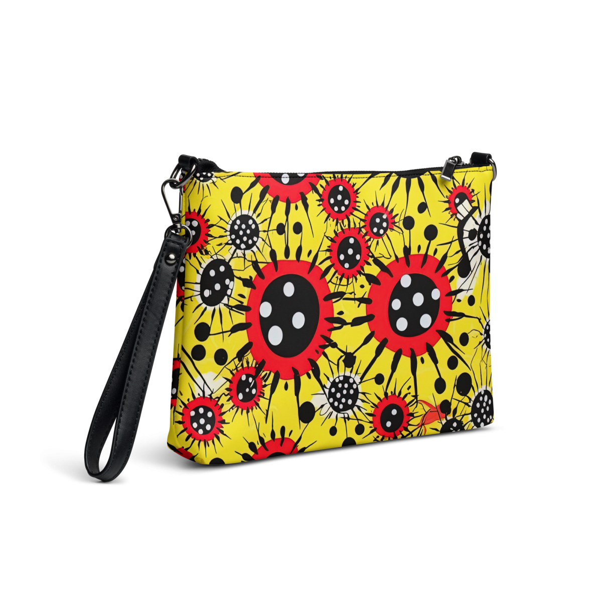 Virus Attack - Yellow/Red - Crossbody Bag - Image 4