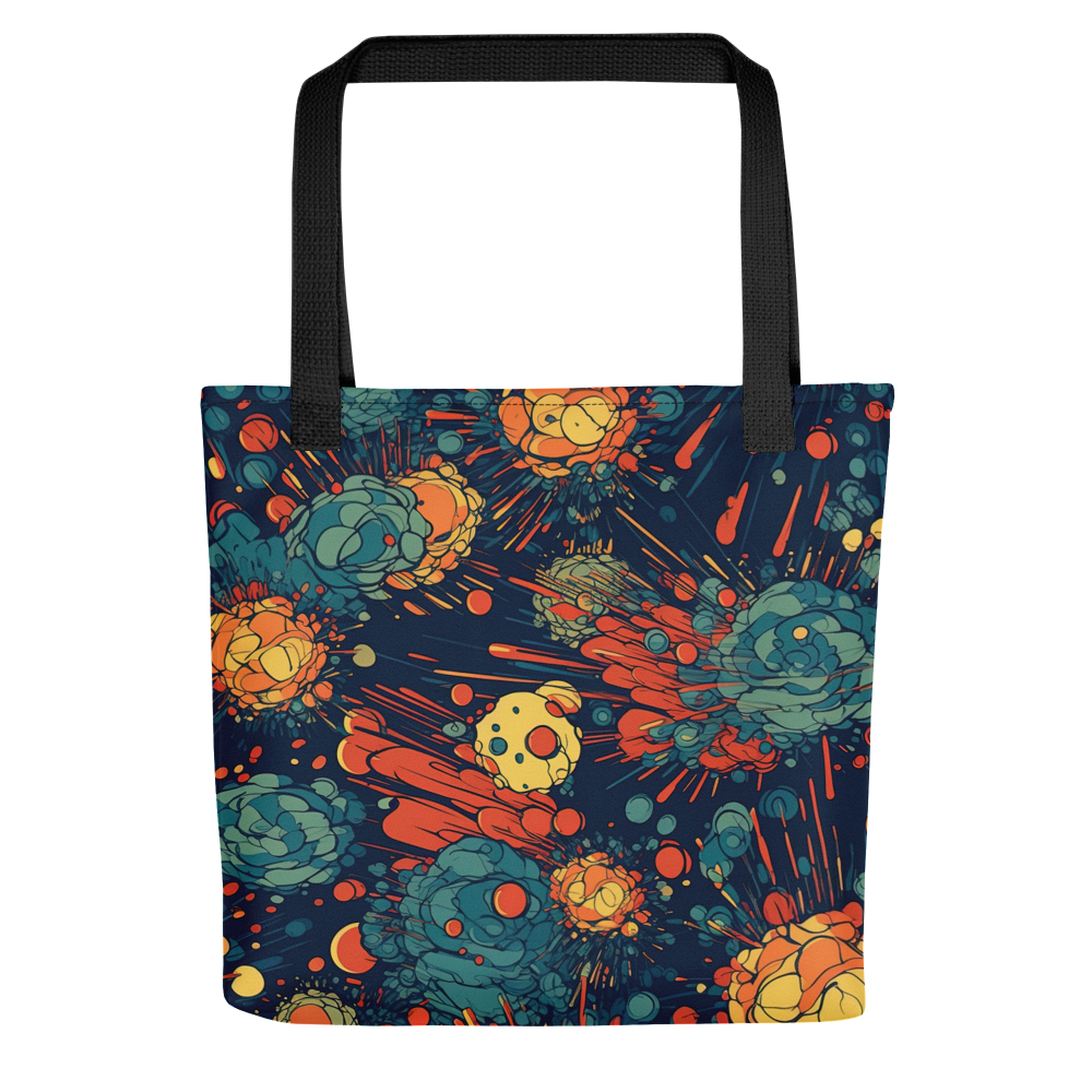 Subatomic Schism - Dark Blue - Tote Bag