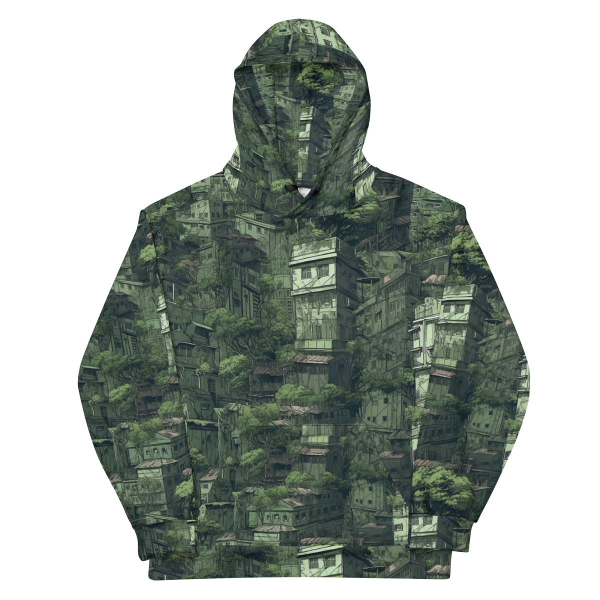 Nature Reclaims - Green - Unisex Hoodie