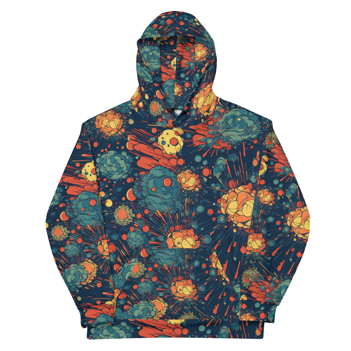Subatomic Schism - Dark Blue - Unisex Hoodie
