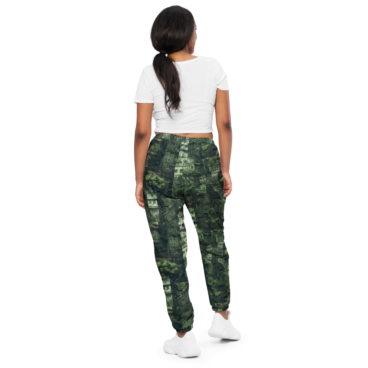 Nature Reclaims - Green - Unisex Track Pants - Image 6