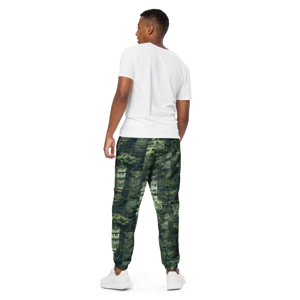 Nature Reclaims - Green - Unisex Track Pants - Image 10