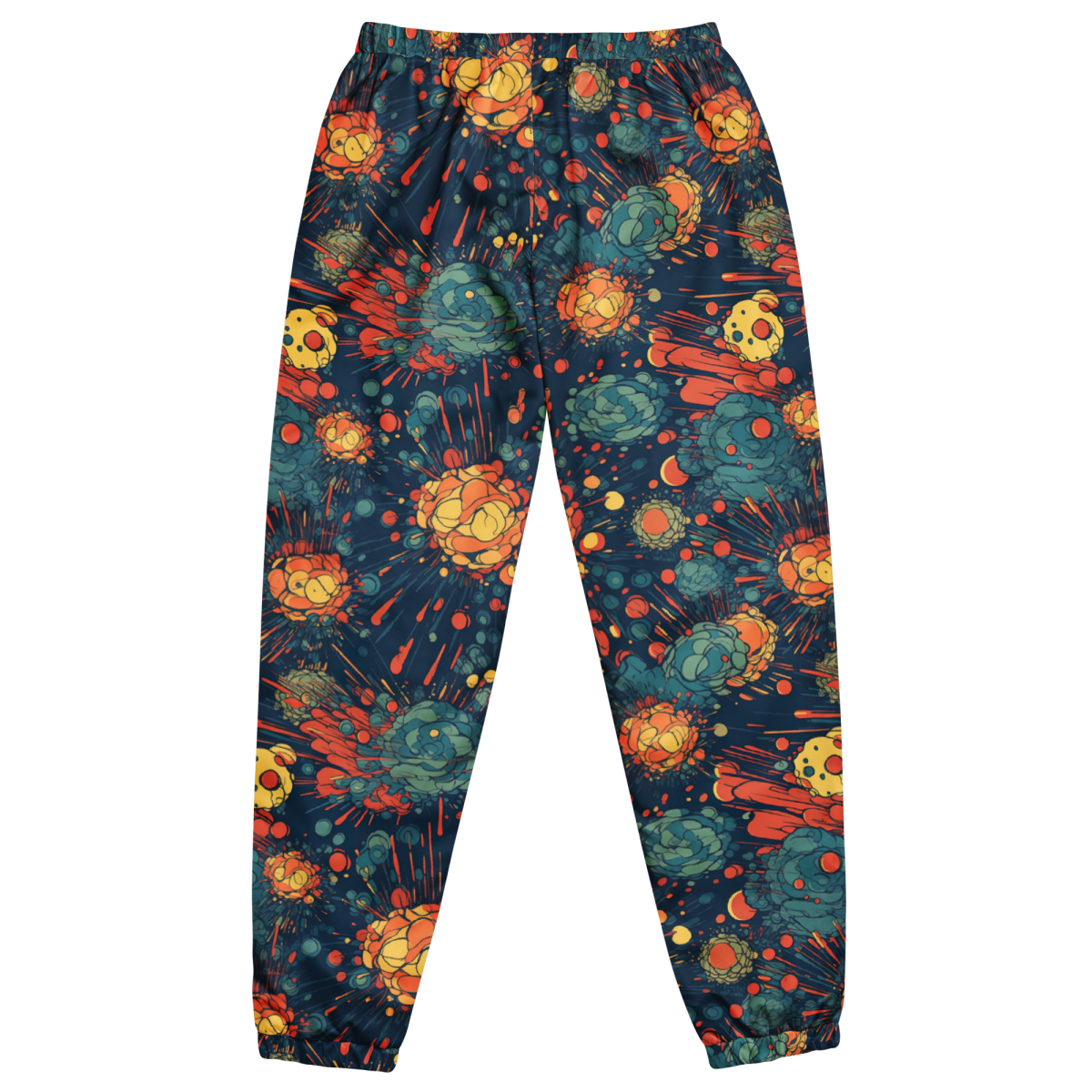 Subatomic Schism - Dark Blue - Unisex Track Pants - Image 11