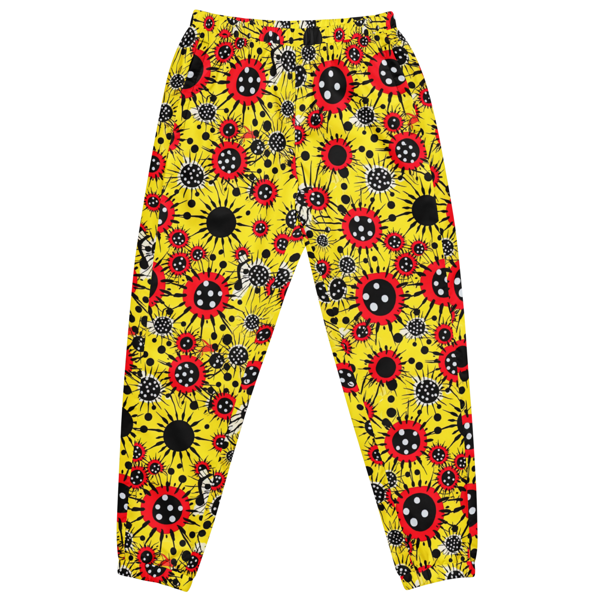 Virus Attack - Yellow/Red - Unisex Track Pants