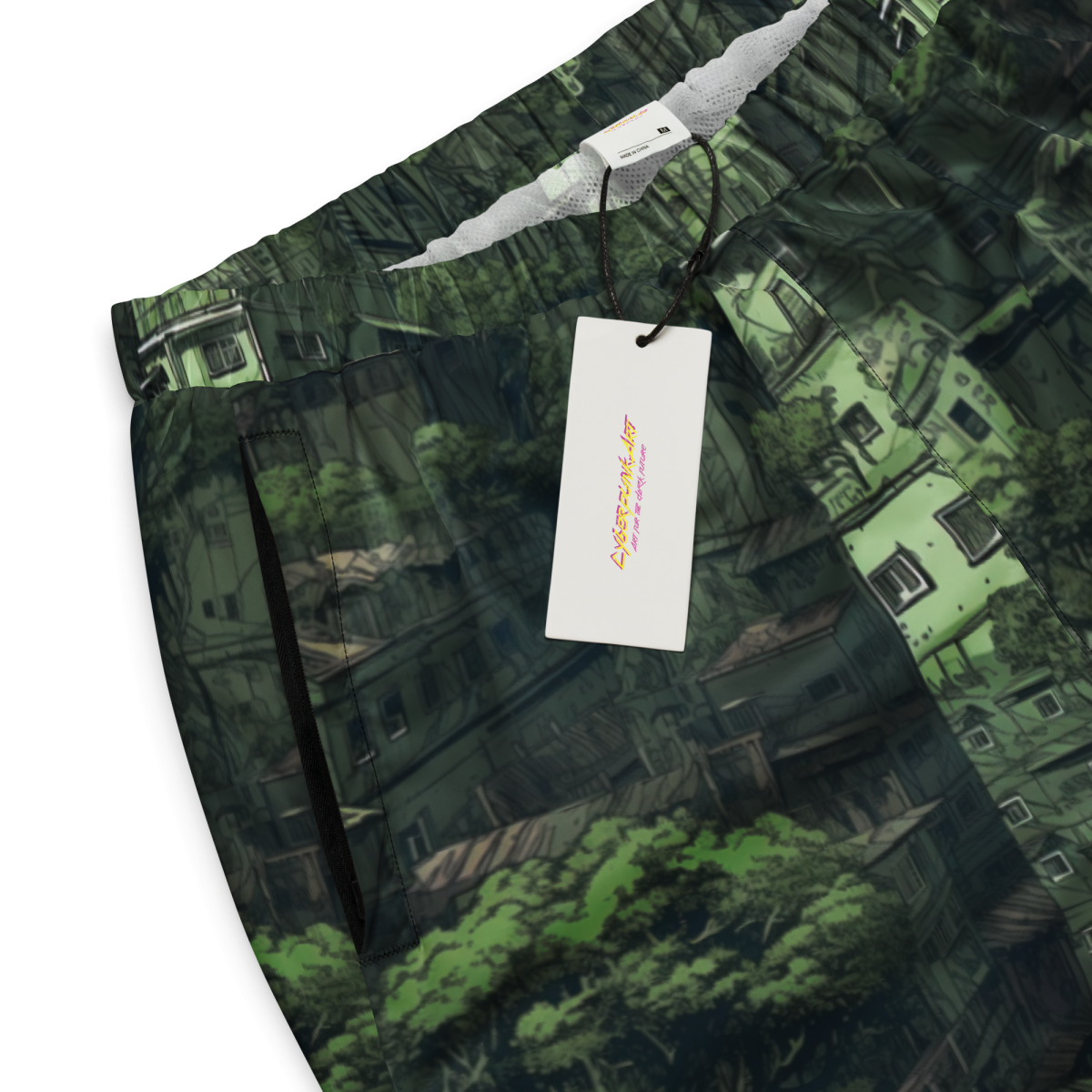 Nature Reclaims - Green - Unisex Track Pants - Image 3
