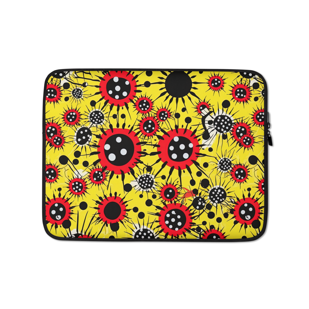 Virus Attack - Yellow/Red - Laptop Sleeve