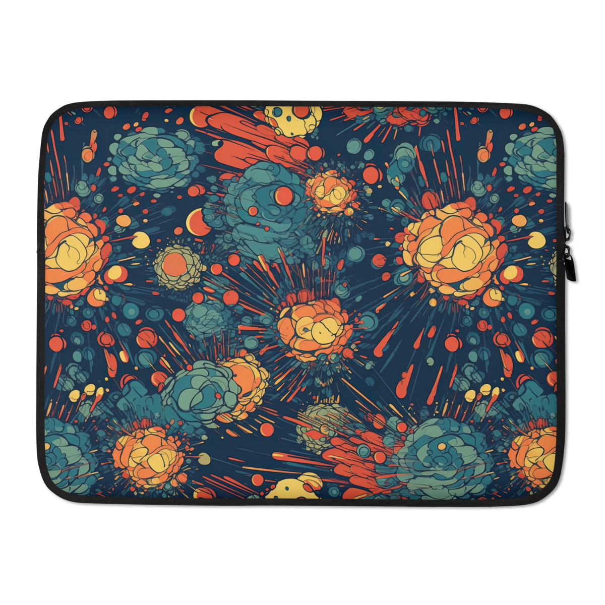 Subatomic Schism - Dark Blue - Laptop Sleeve - Image 2