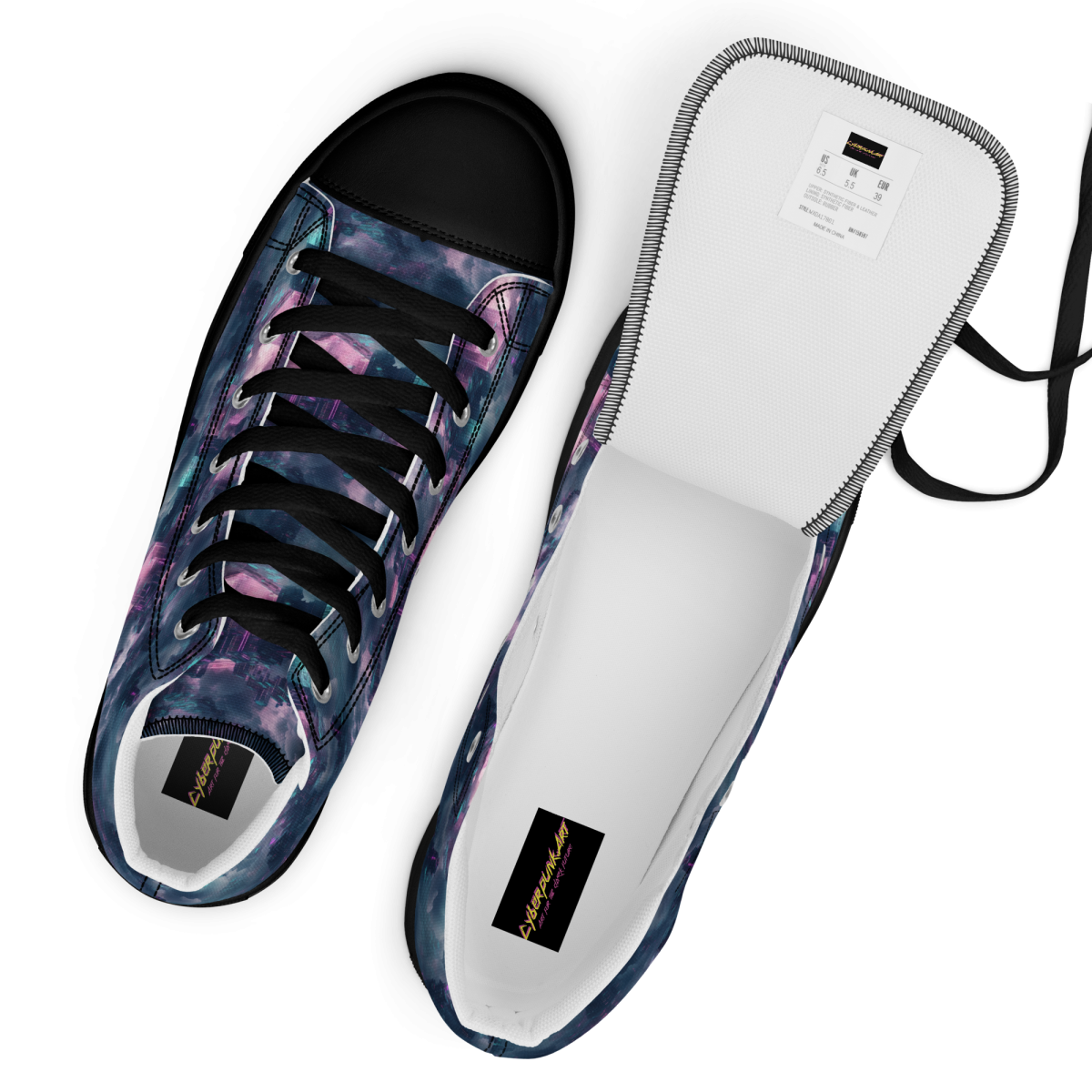 Cloudy City - Blue/Magenta - Men's Shoe - Image 2