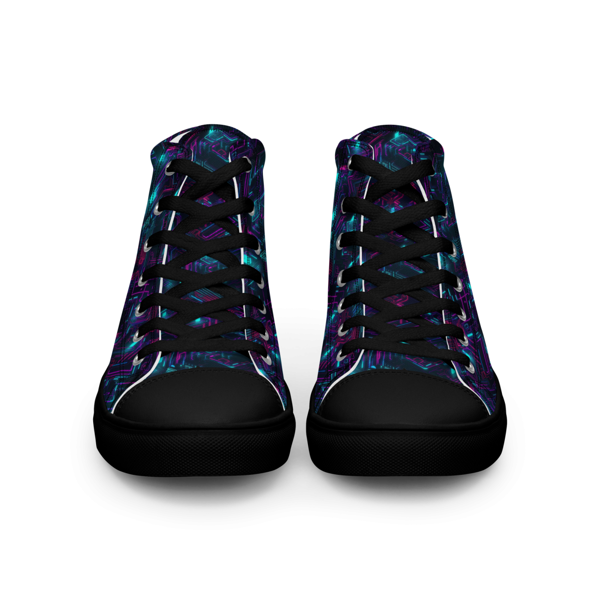 Cyberspace Circuits - Blue - Men's Shoe - Image 33