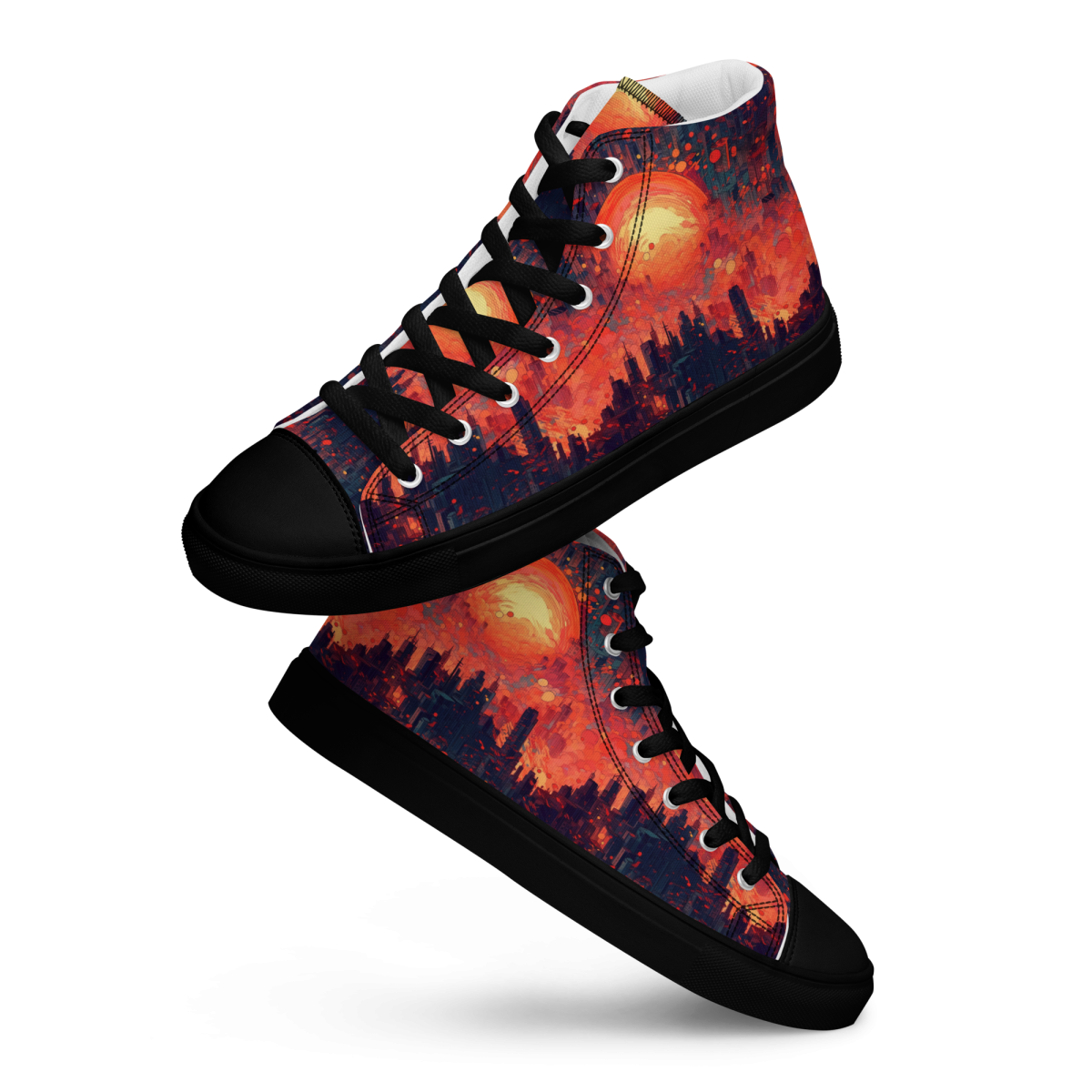 Fiery Dawn - Red/Black - Men's Shoe - Image 6