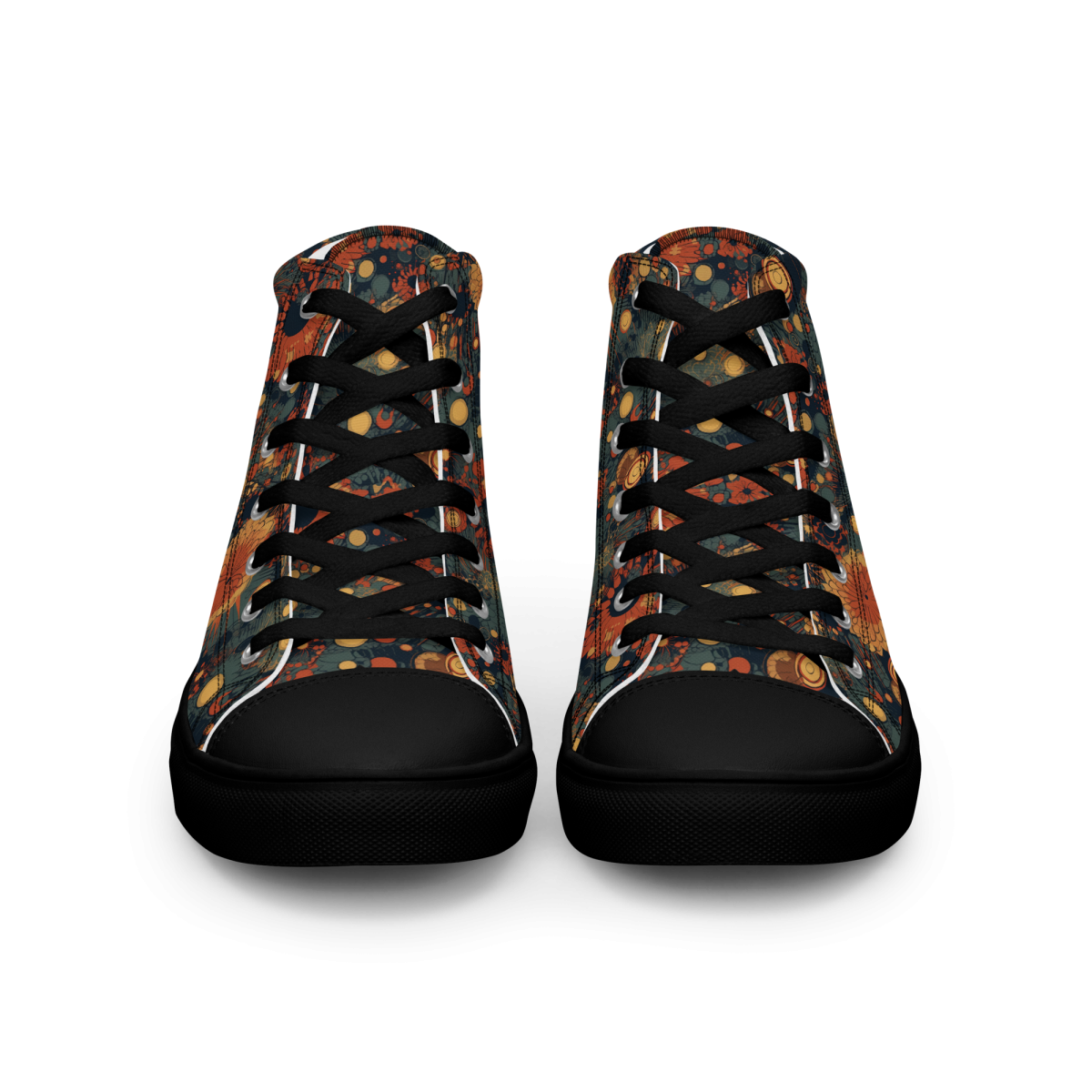 Trampled Flowers - Green/Blue - Men's Shoe - Image 34