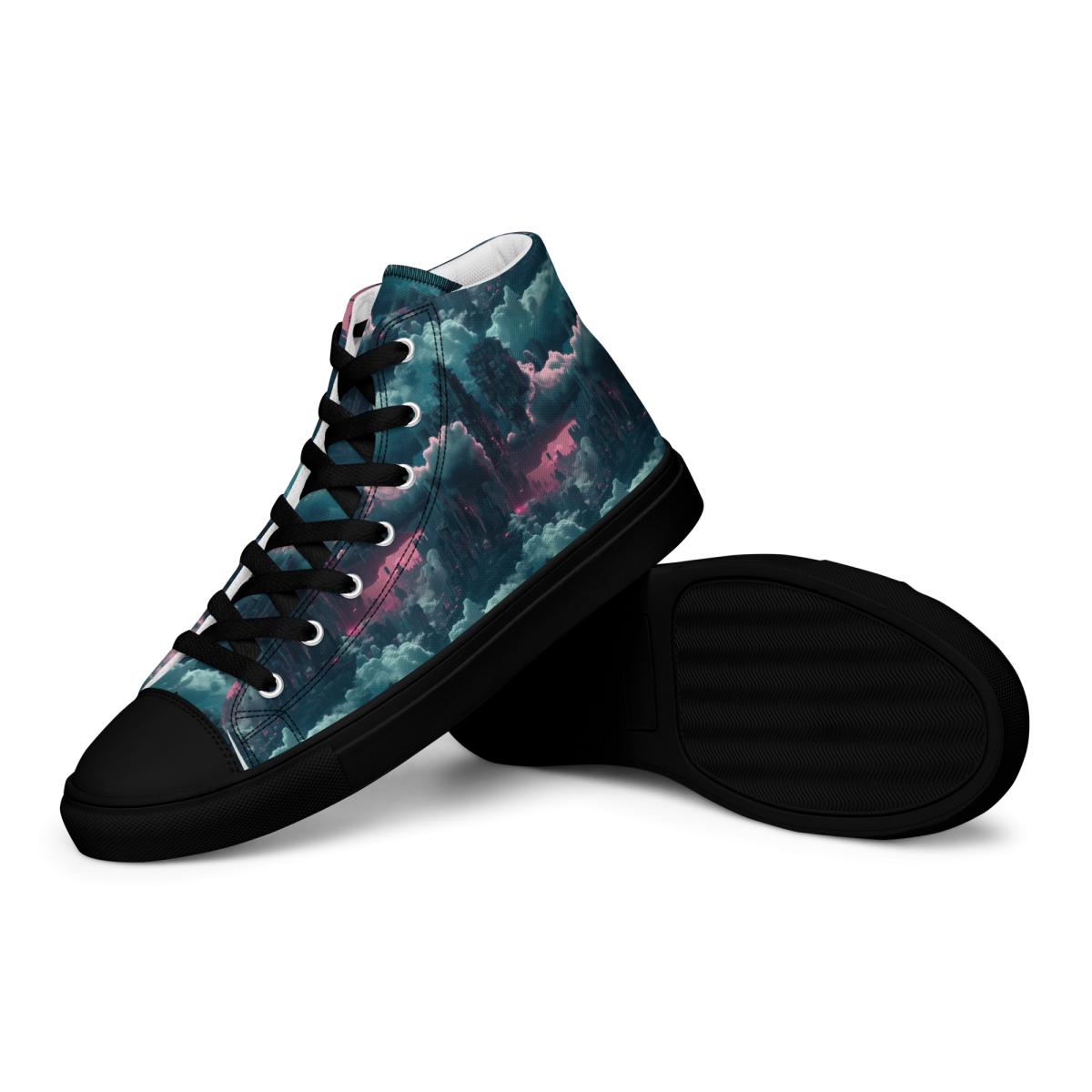 Cloudy Skyscraper - Blue/Magenta - Men's Shoe - Image 7