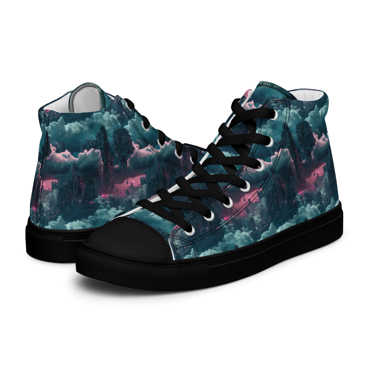 Cloudy Skyscraper - Blue/Magenta - Men's Shoe - Image 9