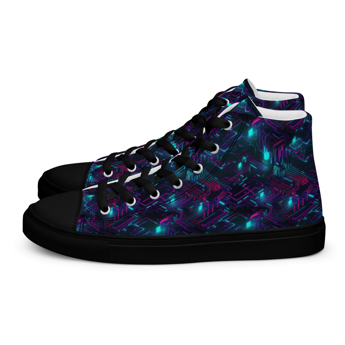 Cyberspace Circuits - Blue - Men's Shoe - Image 27