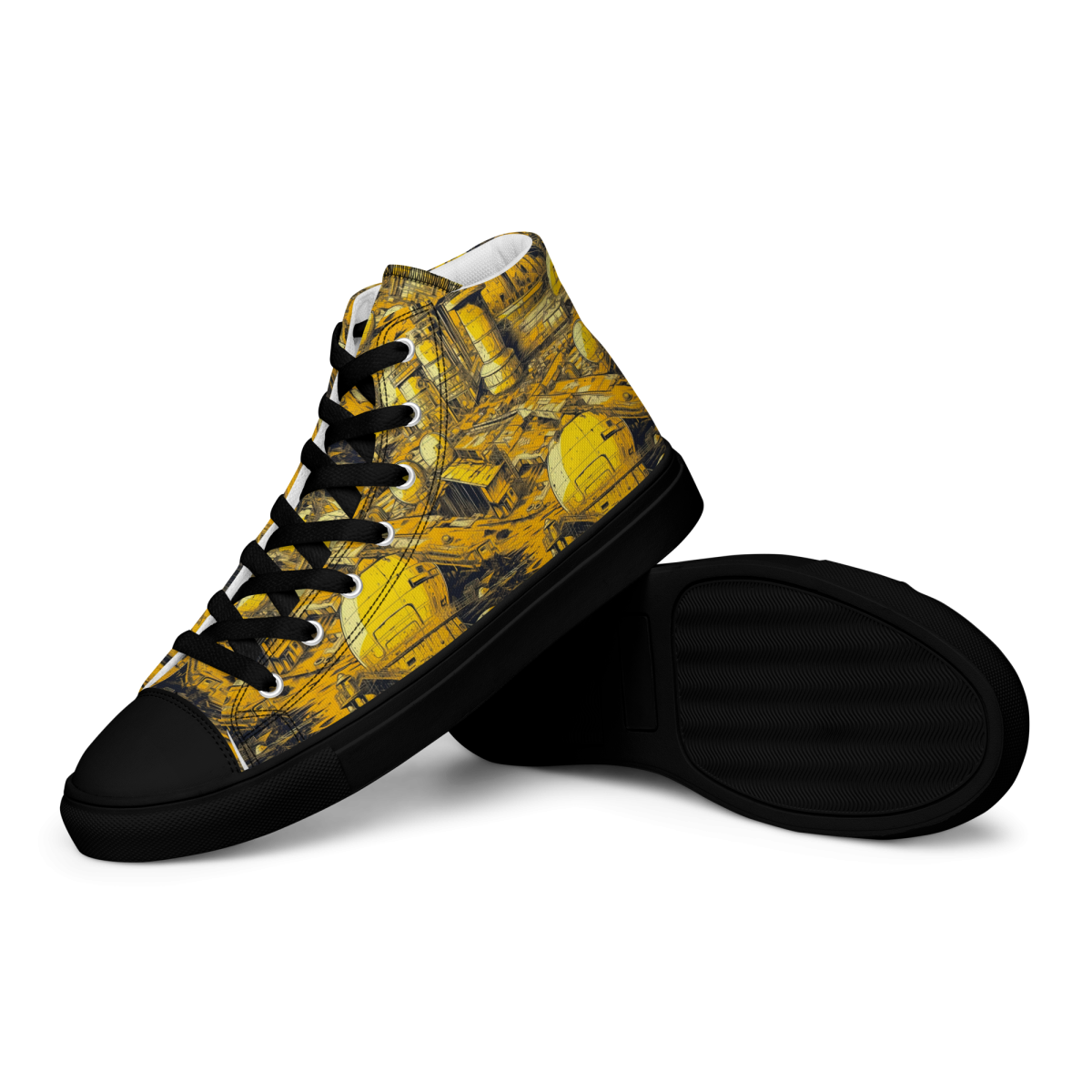 Moon Base - Yellow - Men's Shoe - Image 7