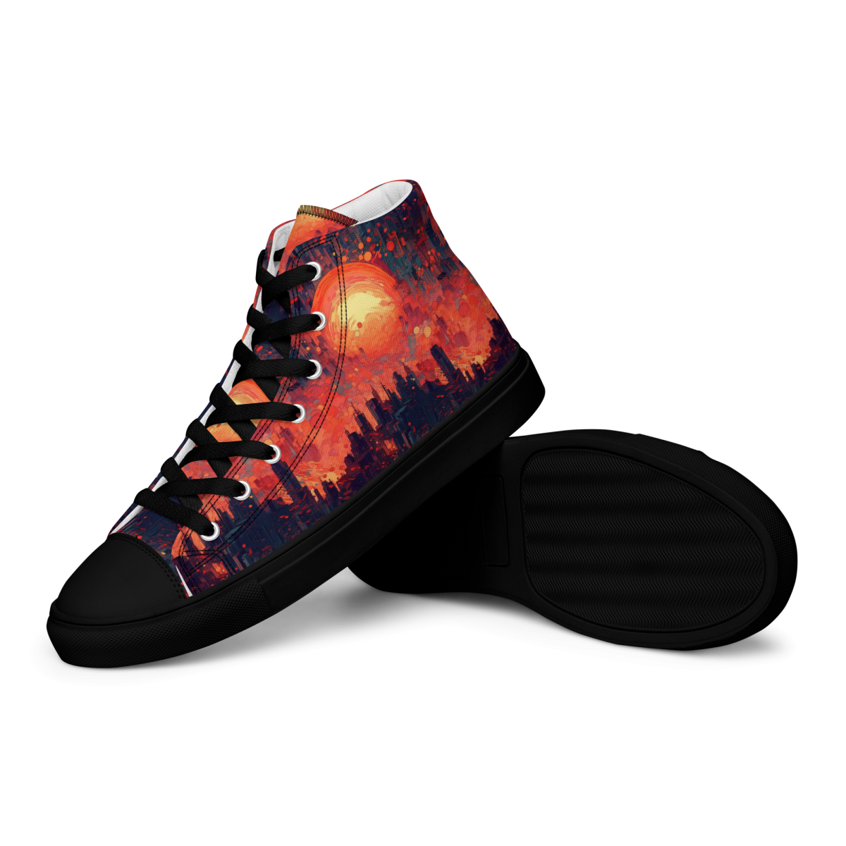 Fiery Dawn - Red/Black - Men's Shoe - Image 7