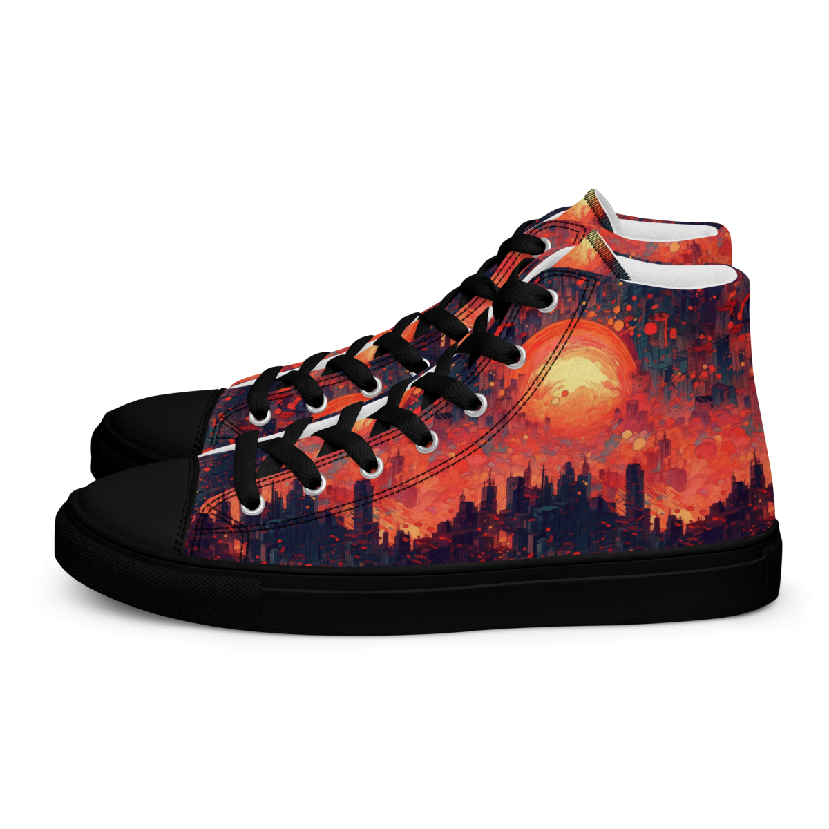 Fiery Dawn - Red/Black - Men's Shoe - Image 28