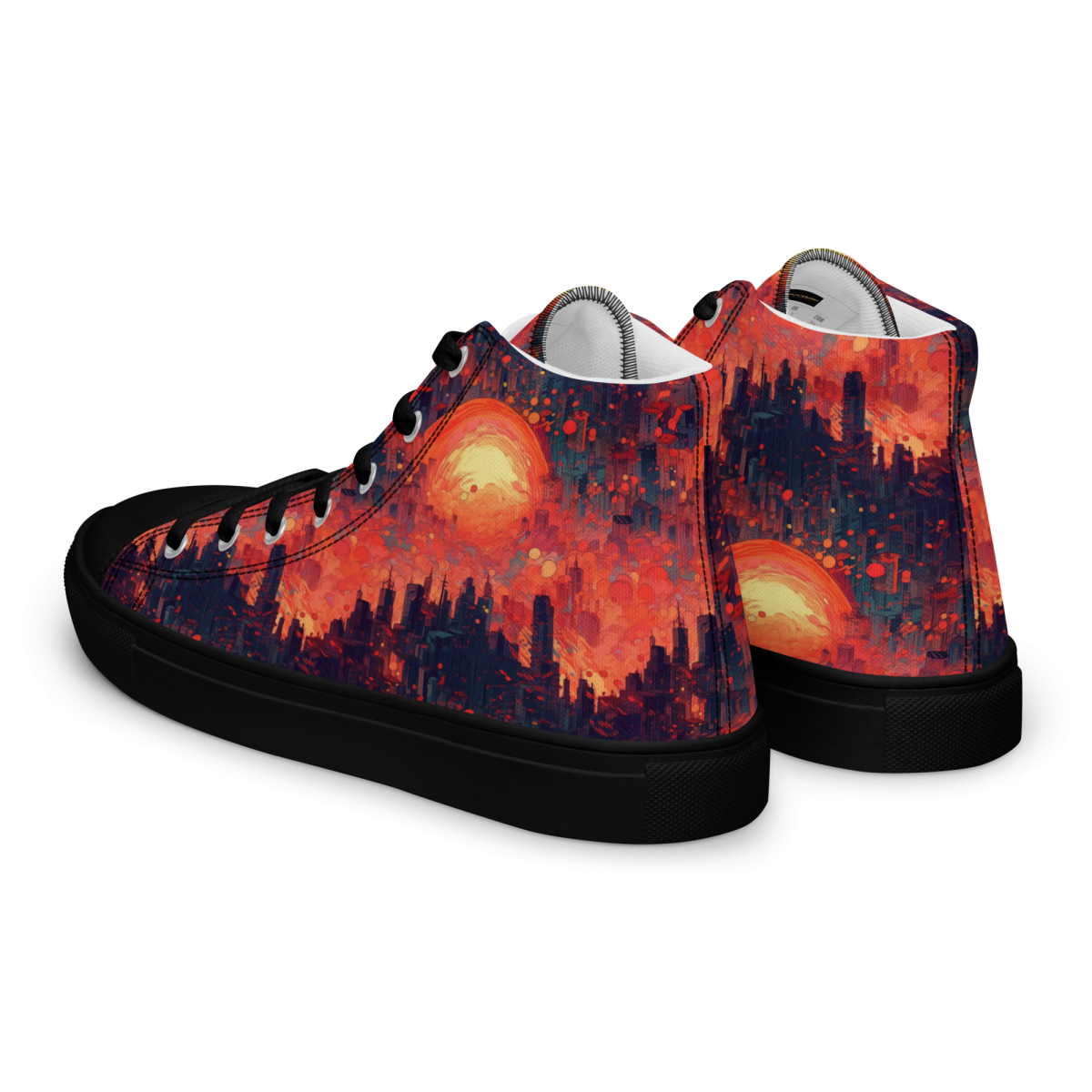 Fiery Dawn - Red/Black - Men's Shoe - Image 30