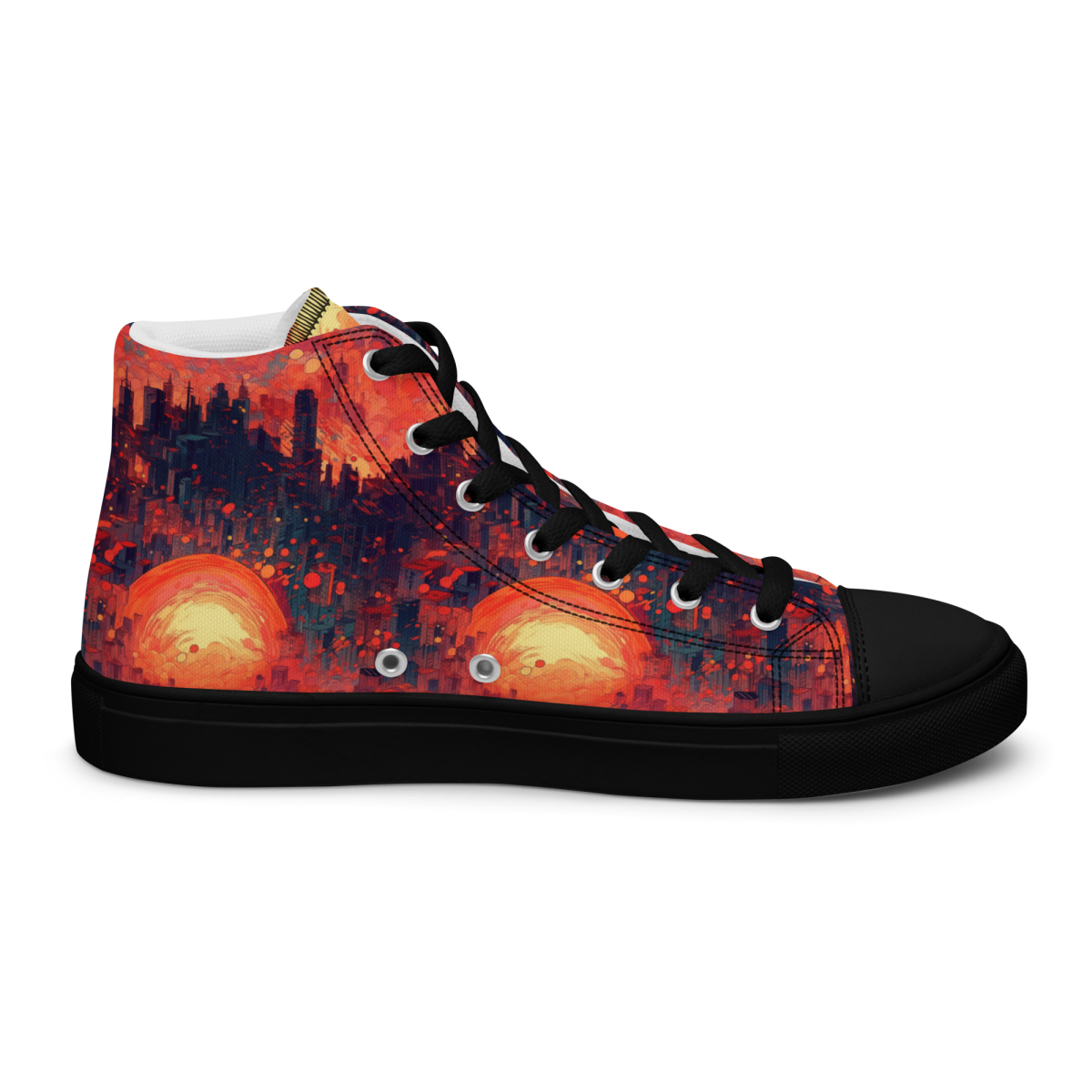 Fiery Dawn - Red/Black - Men's Shoe - Image 10