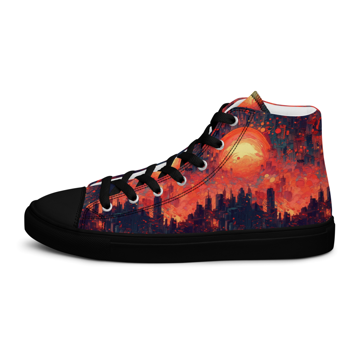 Fiery Dawn - Red/Black - Men's Shoe - Image 11