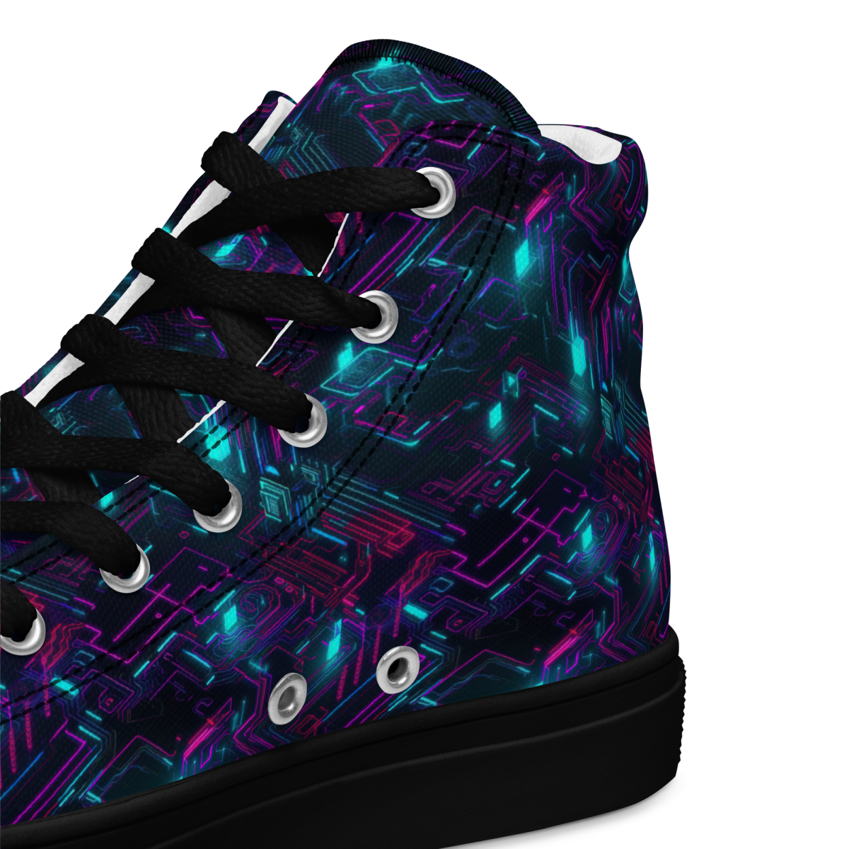 Cyberspace Circuits - Blue - Men's Shoe - Image 4