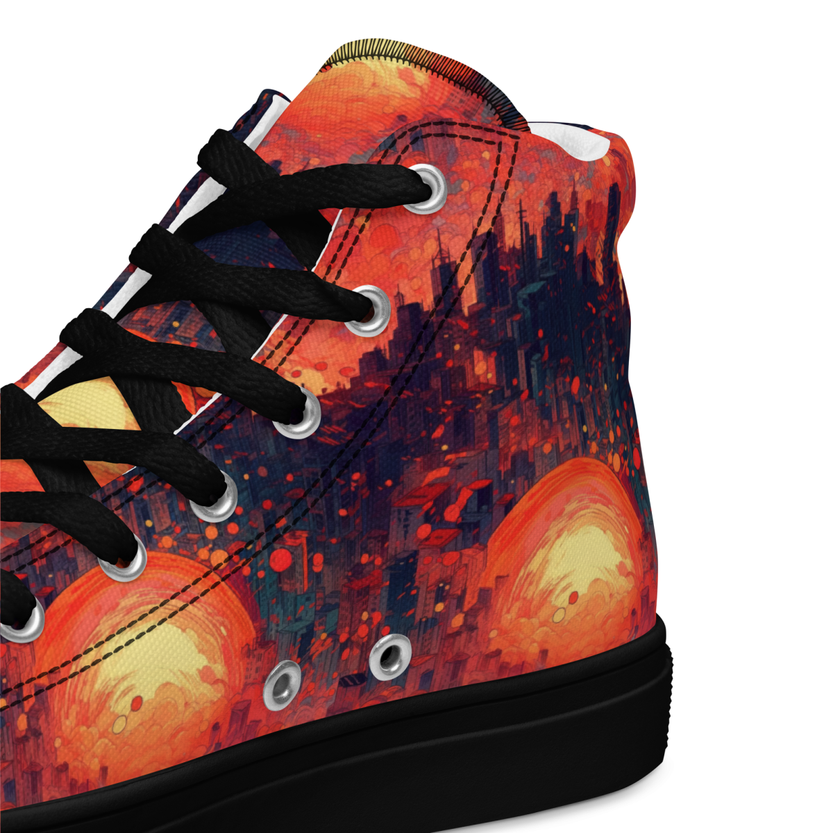 Fiery Dawn - Red/Black - Men's Shoe - Image 4