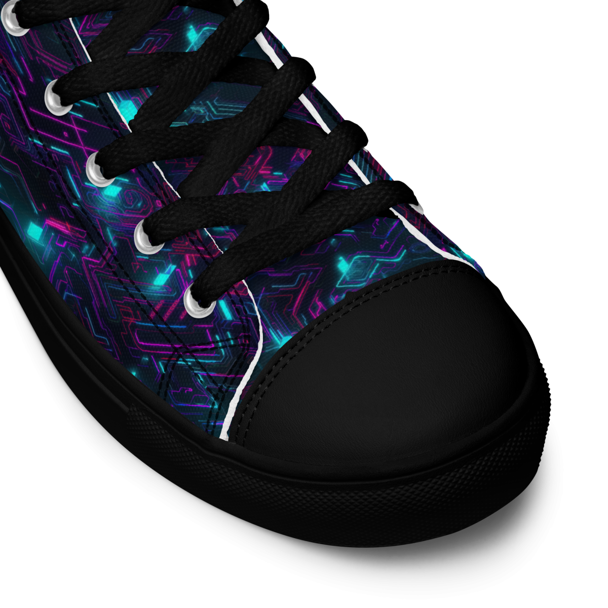Cyberspace Circuits - Blue - Men's Shoe - Image 5