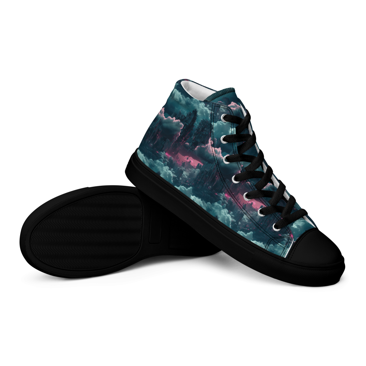 Cloudy Skyscraper - Blue/Magenta - Men's Shoe - Image 12