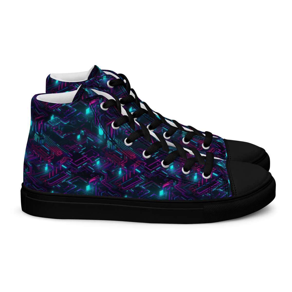 Cyberspace Circuits - Blue - Men's Shoe - Image 31