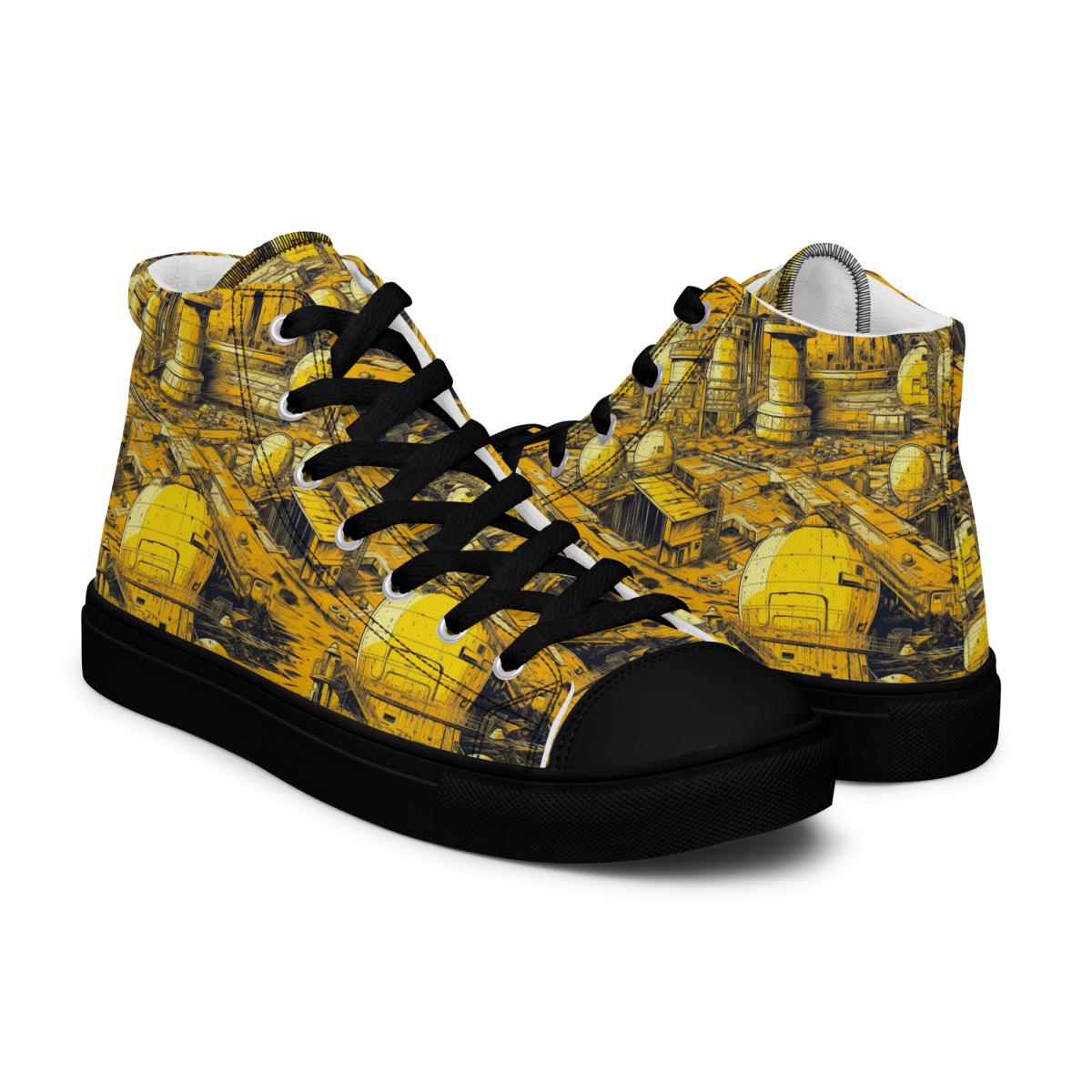 Moon Base - Yellow - Men's Shoe - Image 8