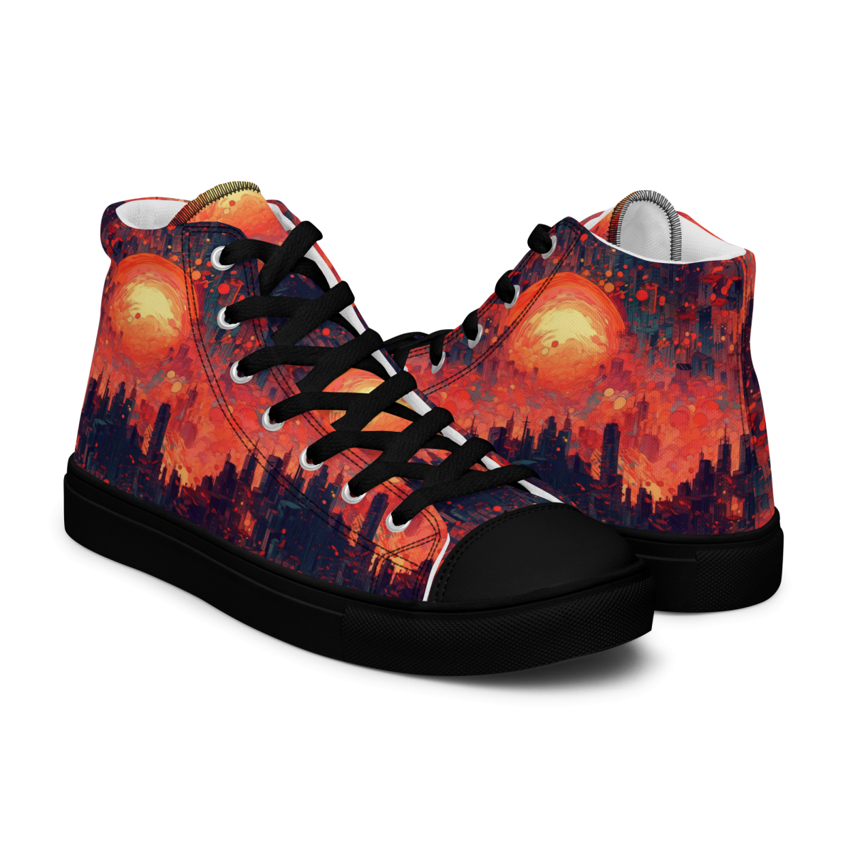 Fiery Dawn - Red/Black - Men's Shoe - Image 8